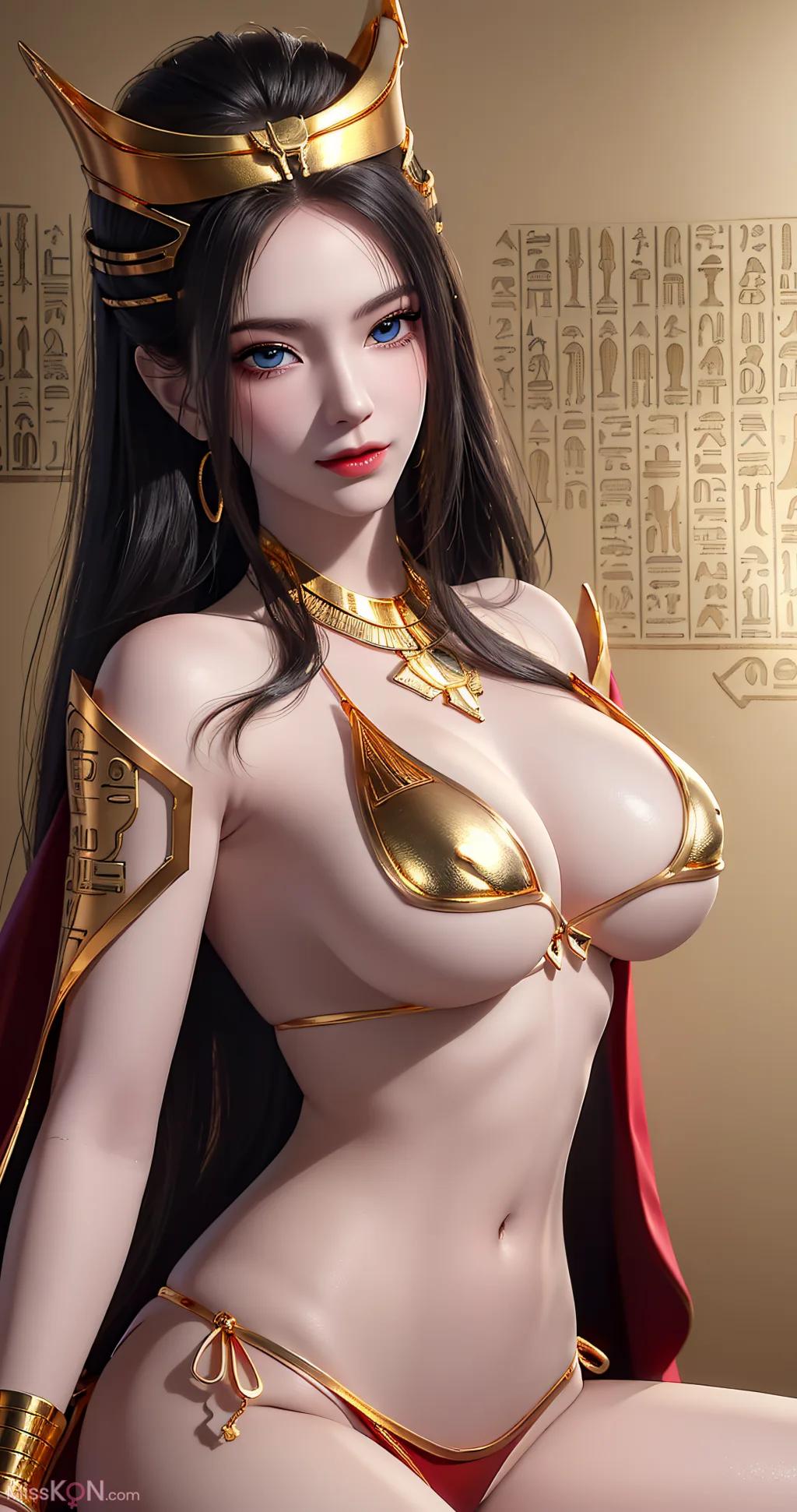 AI tạo 焰灵姬 phiên bản vàng (159 ảnh)