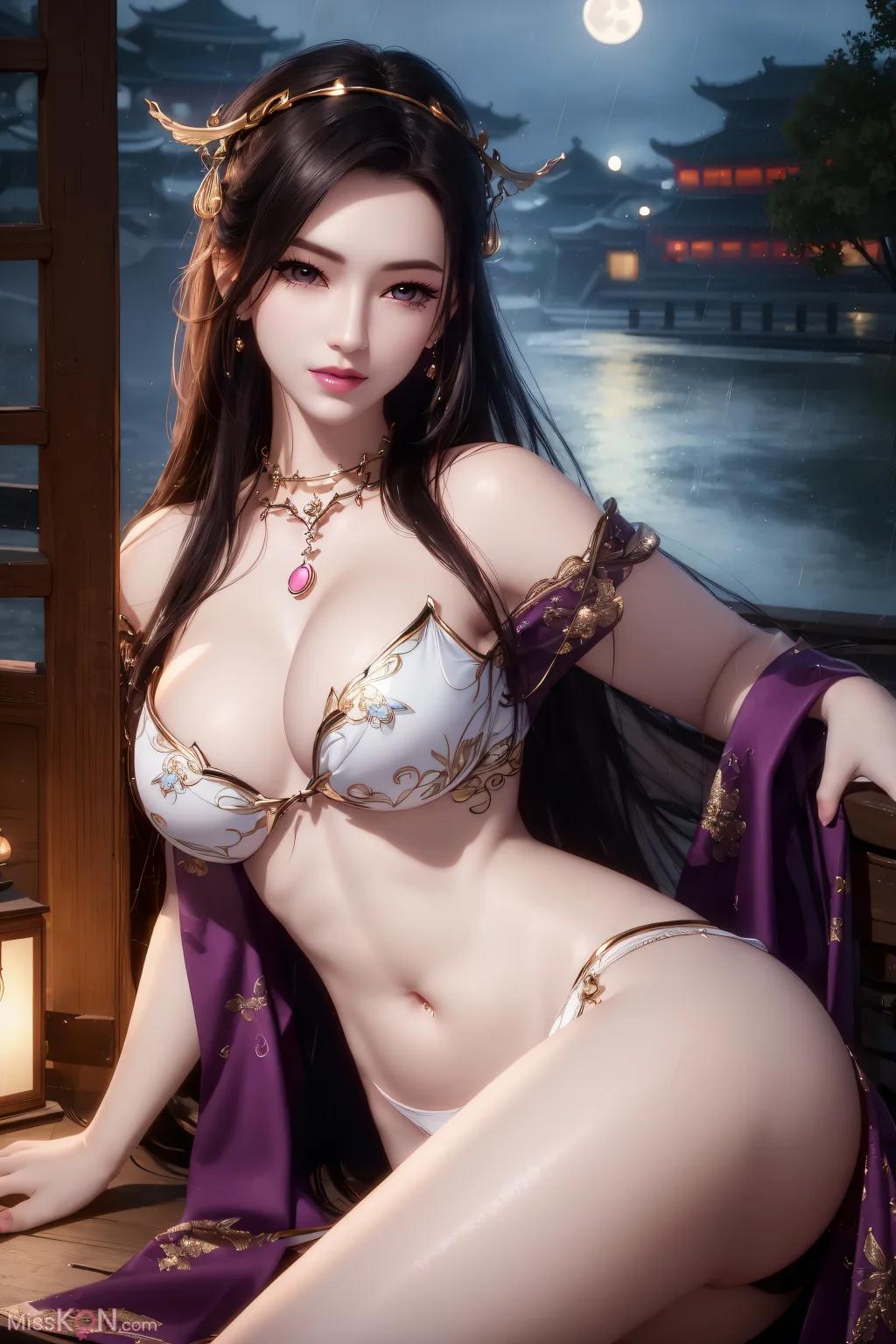 [AI Generated] Monster Tide Woman (58 photos)