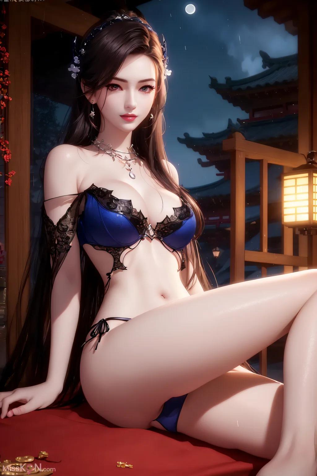 [AI Generated] Monster Tide Woman (58 photos)