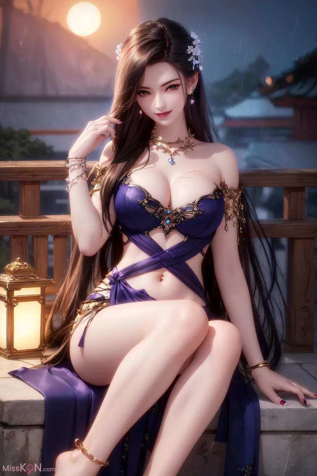 [AI Generated] Monster Tide Woman (58 photos)