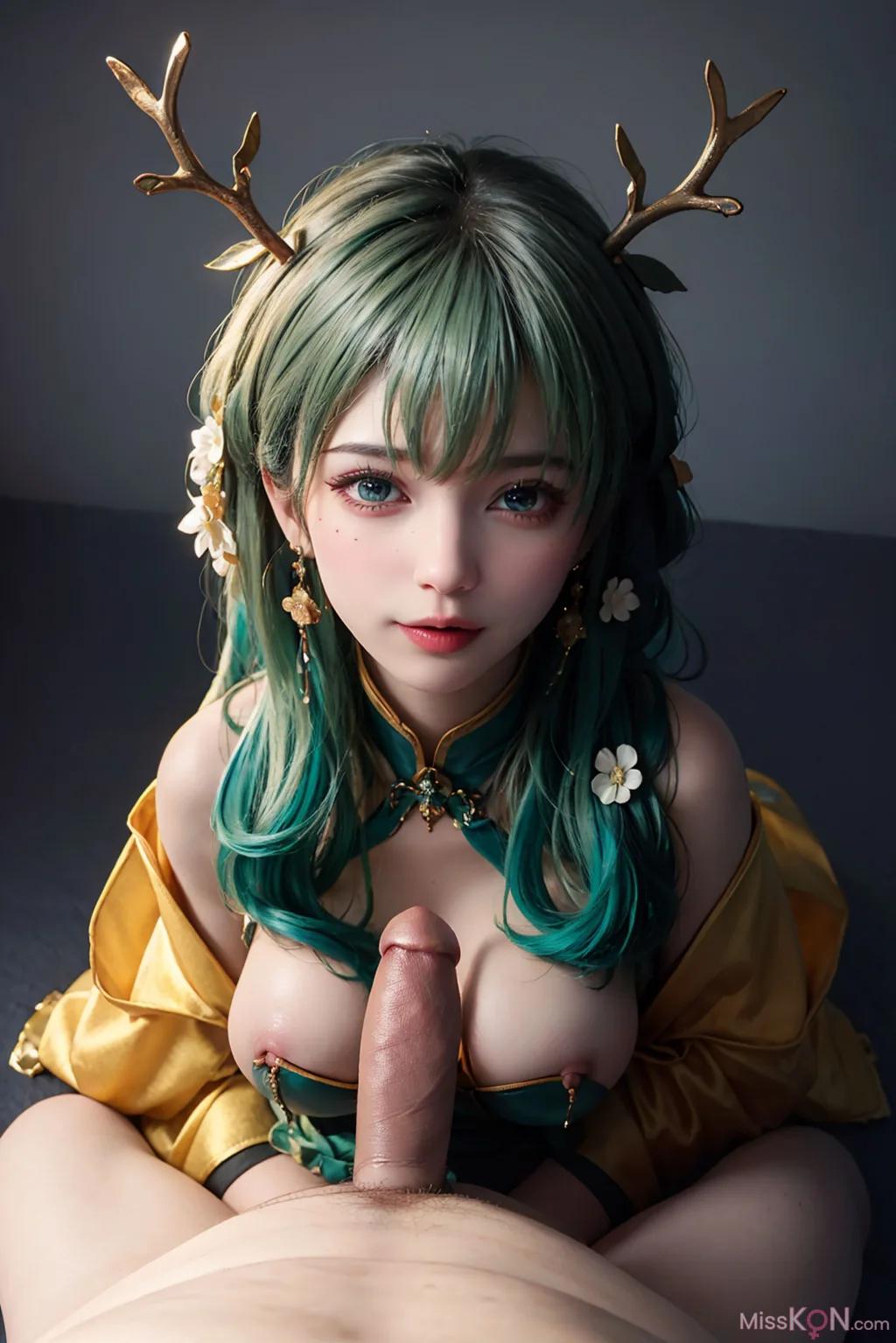 [AI Generated] Little Deer Girl (129 photos)