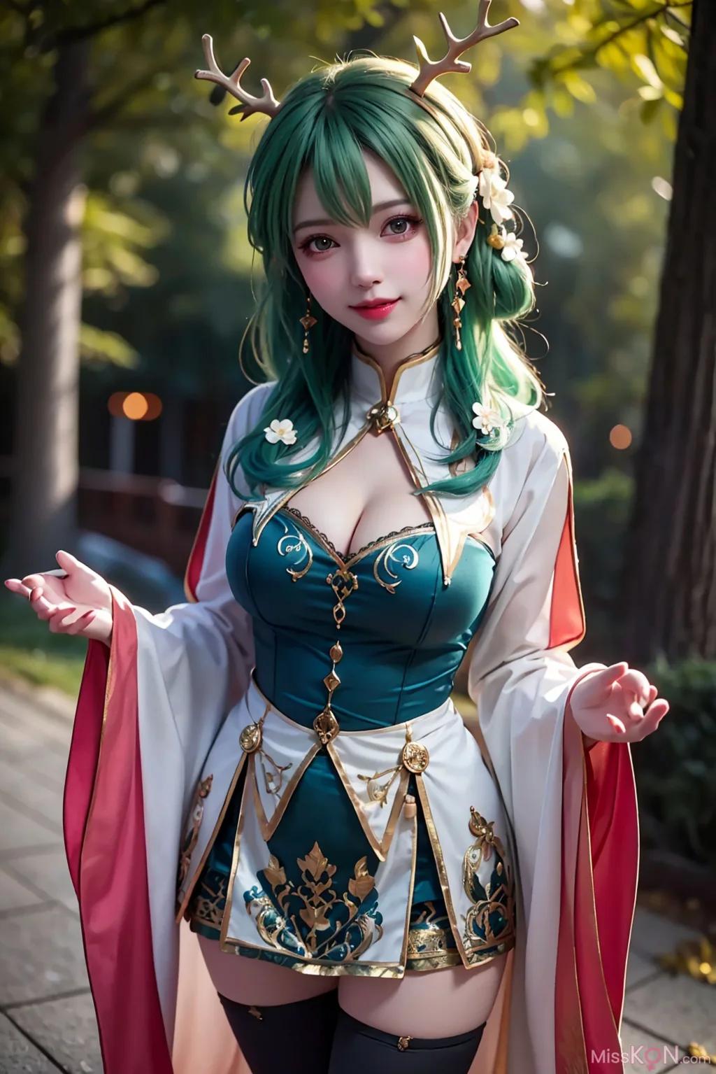 [AI Generated]小鹿女（129 photos）