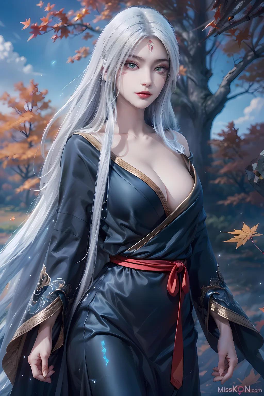 인공지능 생성  小白 (40장의 사진)