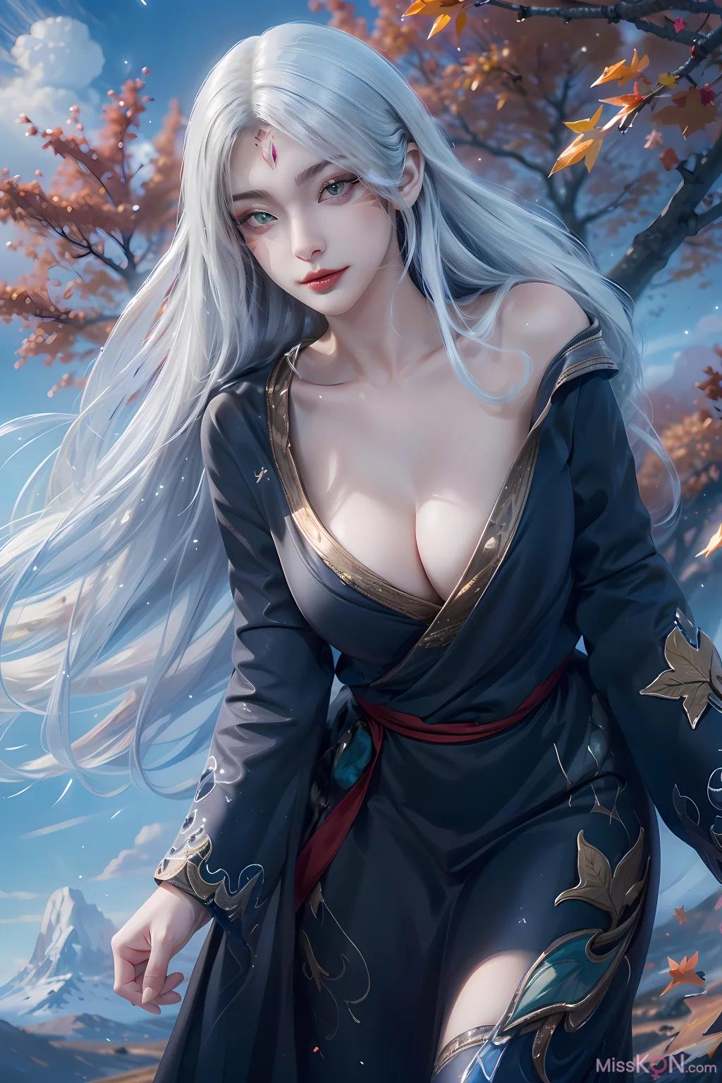 인공지능 생성  小白 (40장의 사진)