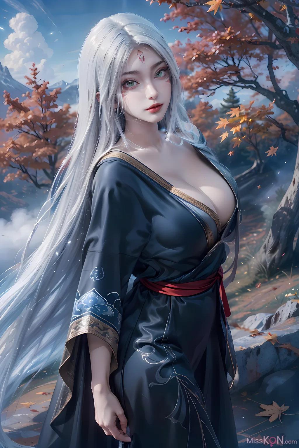 인공지능 생성  小白 (40장의 사진)