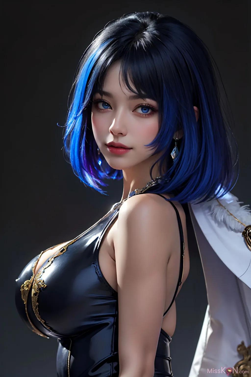 AI tạo] 幽藍 (71 bức ảnh)