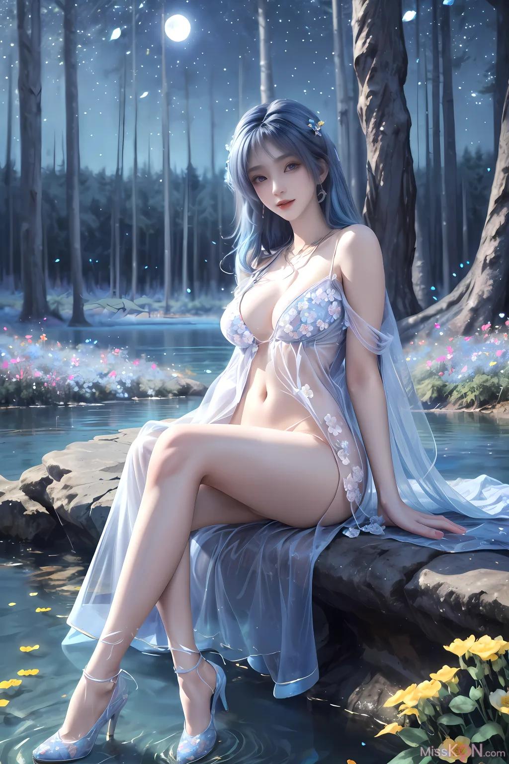 AI 생성 | 遮天-姬紫月 (69장의 사진)