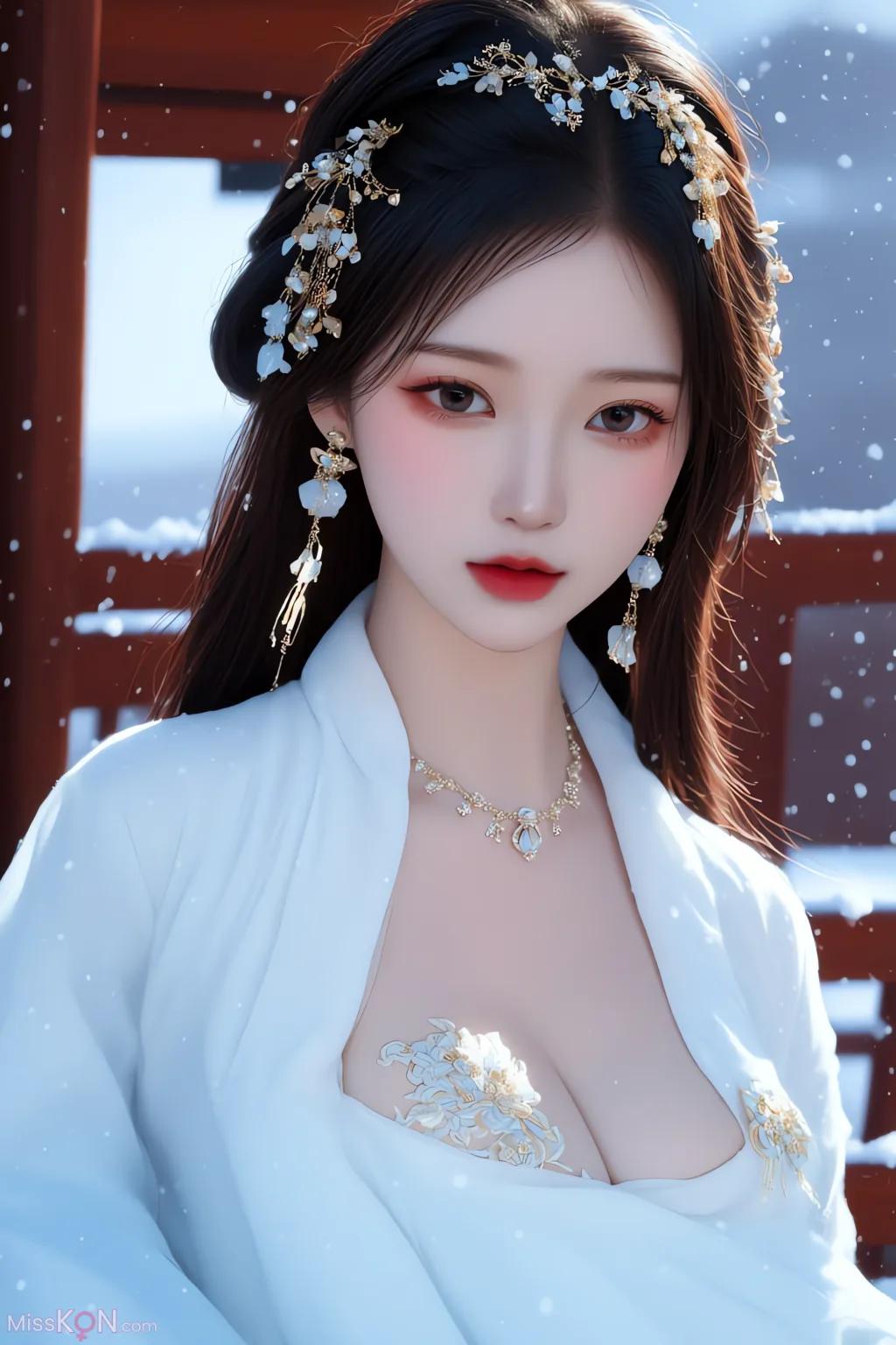 Trí tuệ nhân tạo] Cô gái phong cách cổ 05 (231 ảnh)