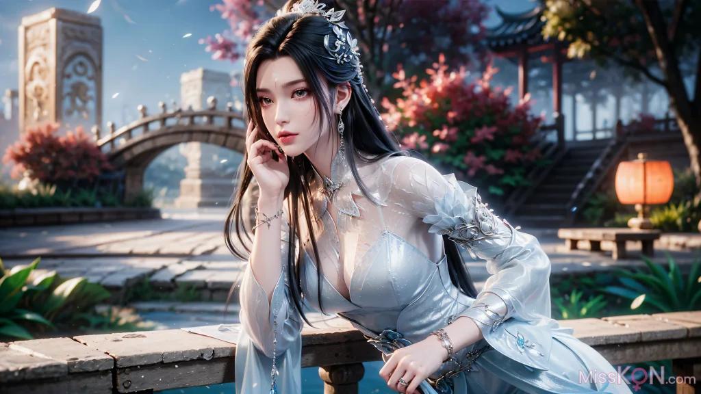 AI สร้าง 诛仙-陆雪琪 (รูปภาพ 121 ภาพ)