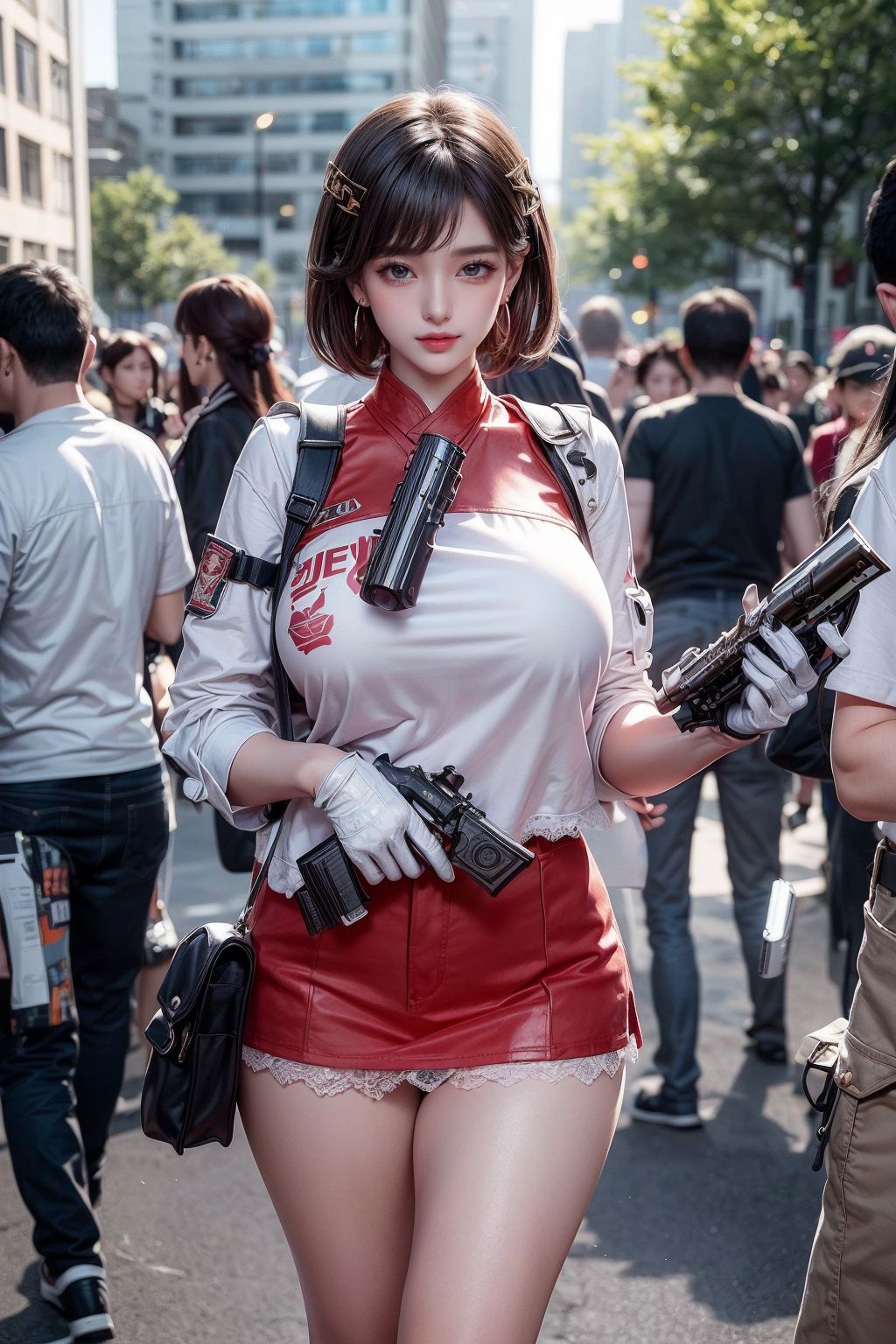 AI生成 CF関小雨 セクシー写真集 (166枚)