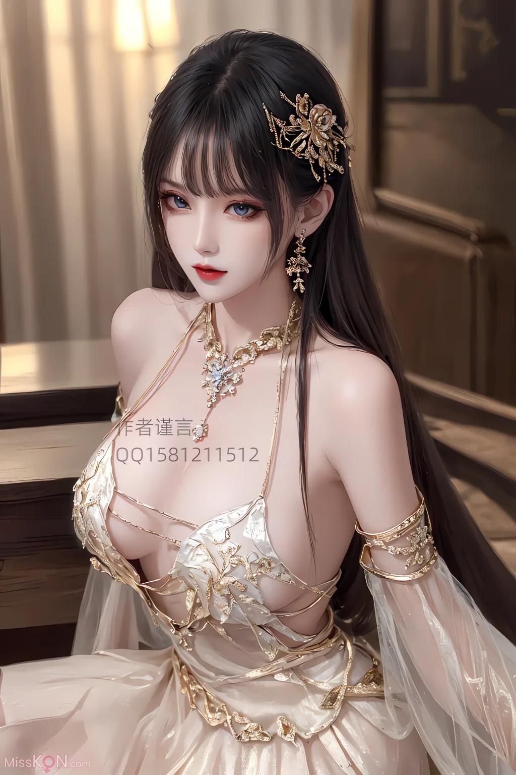 AI สร้างภาพ หญิงสาวสไตล์จีนโบราณ รุ่นที่ 11 (98 ภาพ)