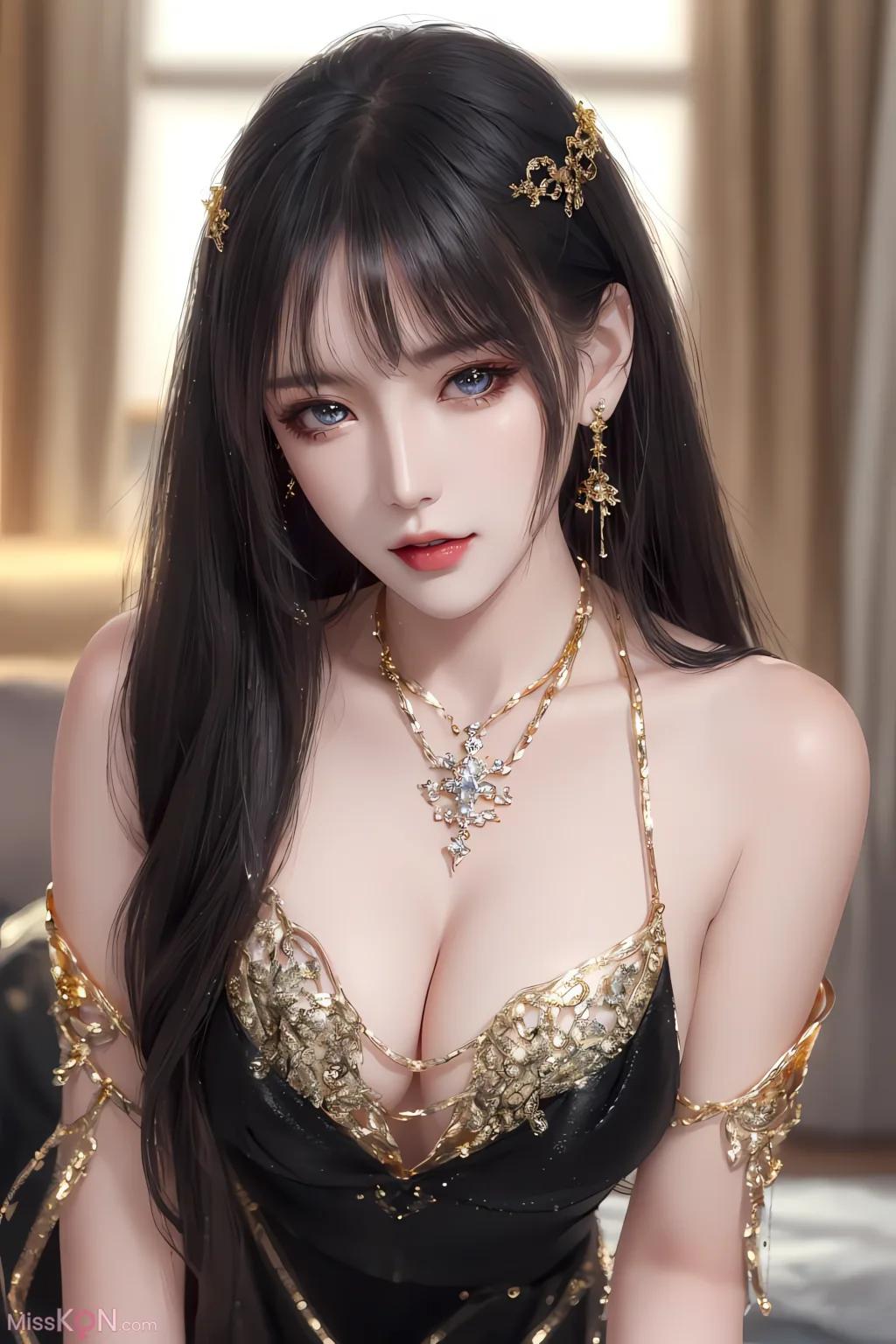 AI สร้างภาพ หญิงสาวสไตล์จีนโบราณ รุ่นที่ 11 (98 ภาพ)