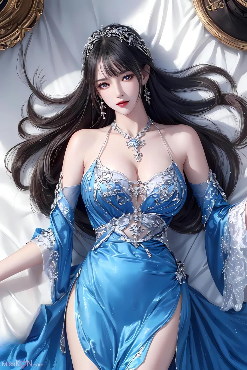 AI สร้างภาพ หญิงสาวสไตล์จีนโบราณ รุ่นที่ 11 (98 ภาพ)