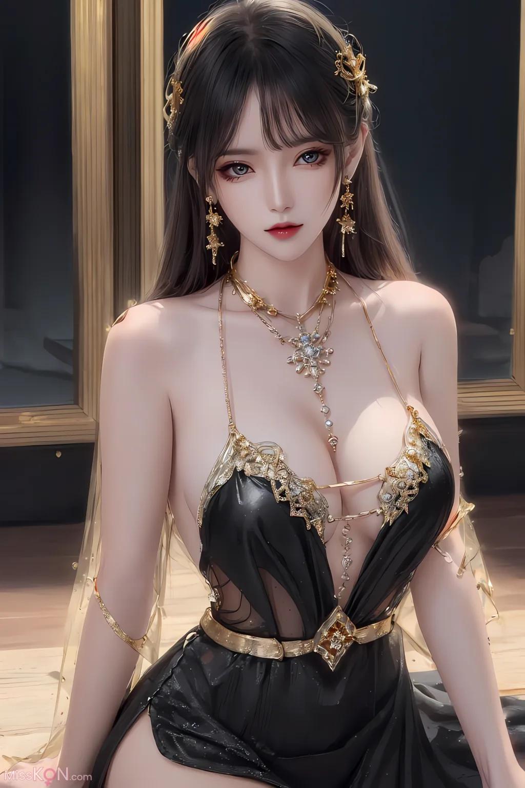 AI สร้างภาพ หญิงสาวสไตล์จีนโบราณ รุ่นที่ 11 (98 ภาพ)