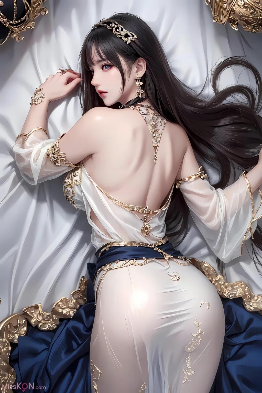 AI สร้างภาพ หญิงสาวสไตล์จีนโบราณ รุ่นที่ 11 (98 ภาพ)