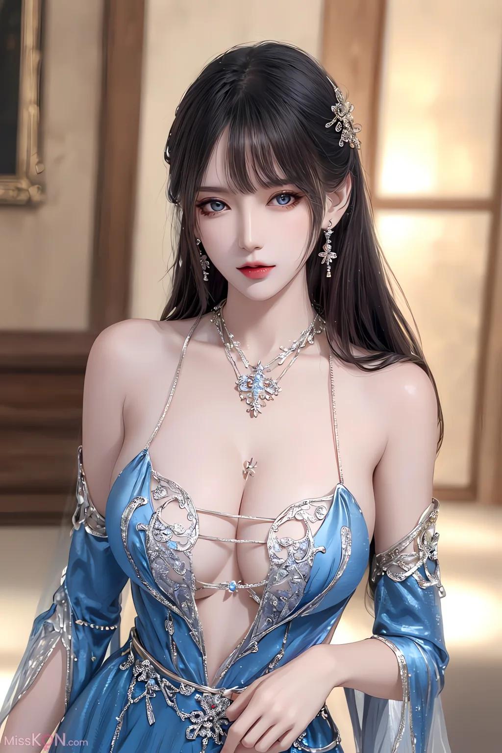 AI สร้างภาพ หญิงสาวสไตล์จีนโบราณ รุ่นที่ 11 (98 ภาพ)