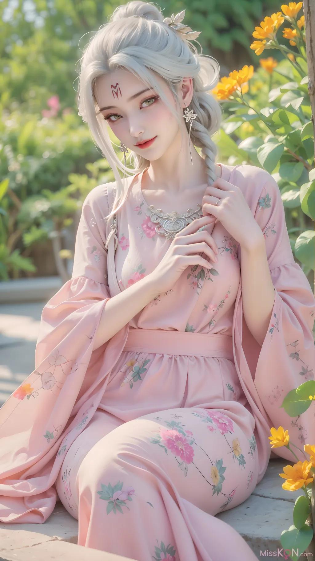 AI Generated Zhushen Stylish Spirit Fox Xiaobai (40 photos)