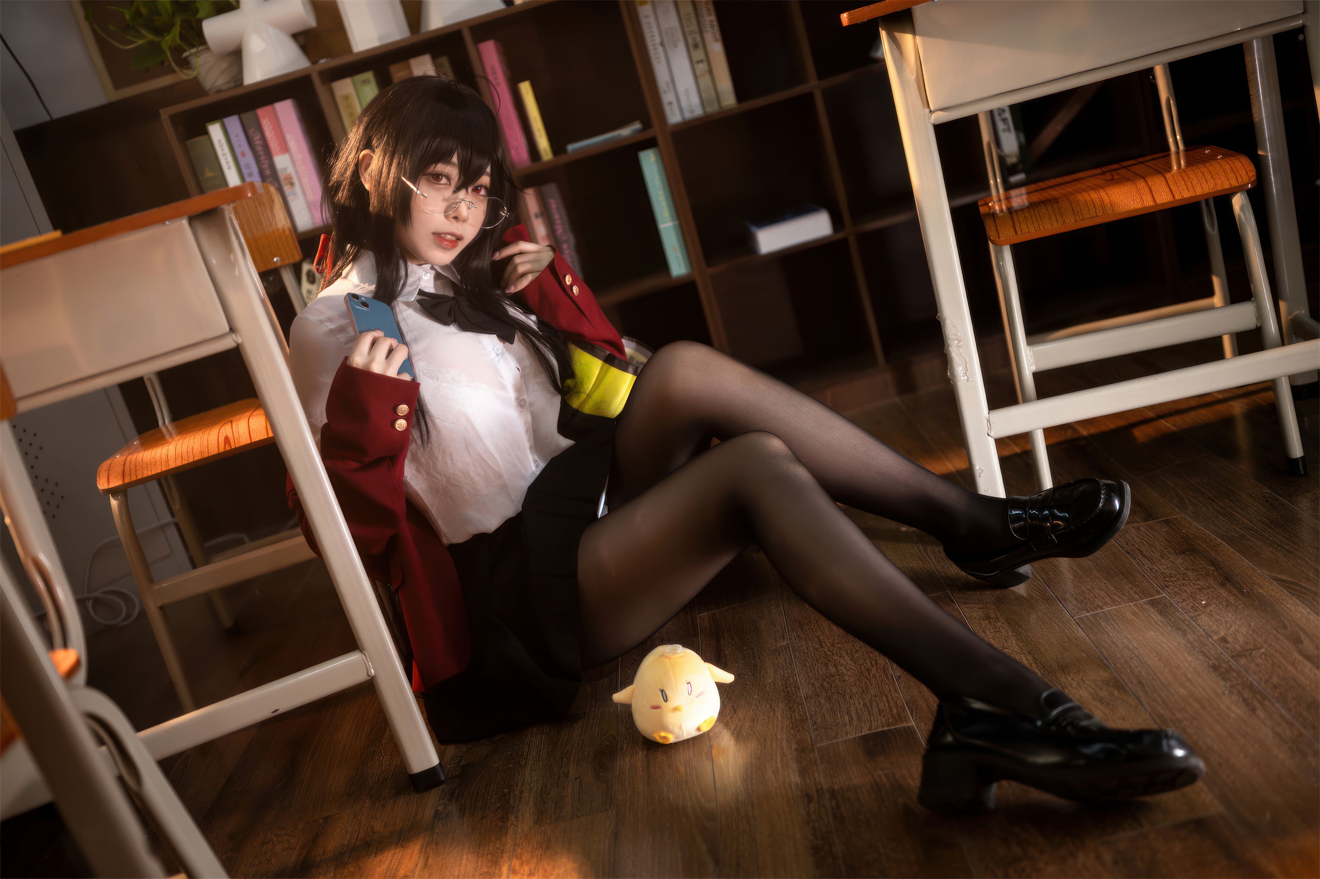 安食Ajiki - 碧蓝航线 大凤JK制服แอนชิกะ -  碧蓝航线  大凤JK制服