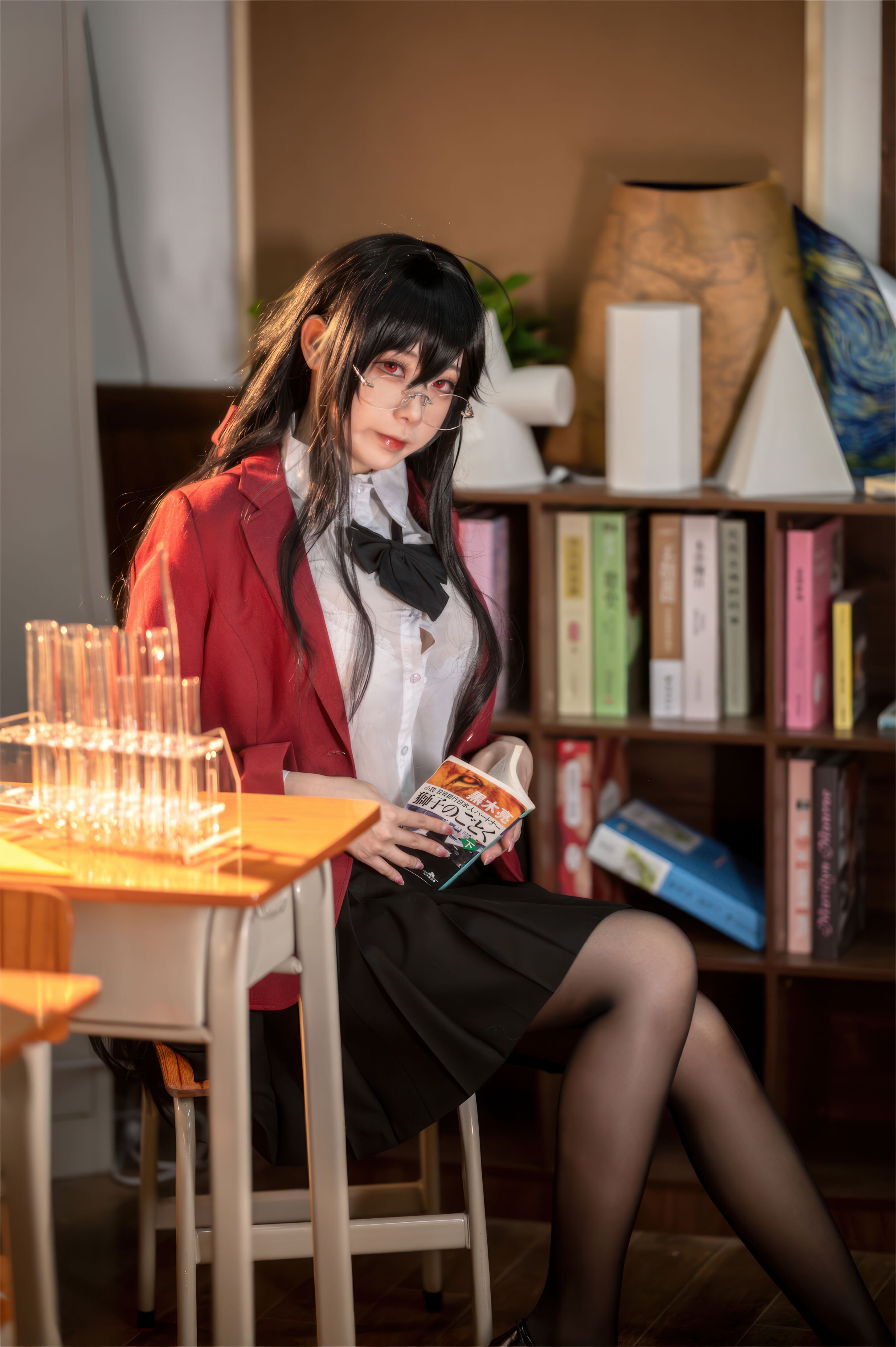 安食Ajiki - 碧蓝航线 大凤JK制服แอนชิกะ -  碧蓝航线  大凤JK制服