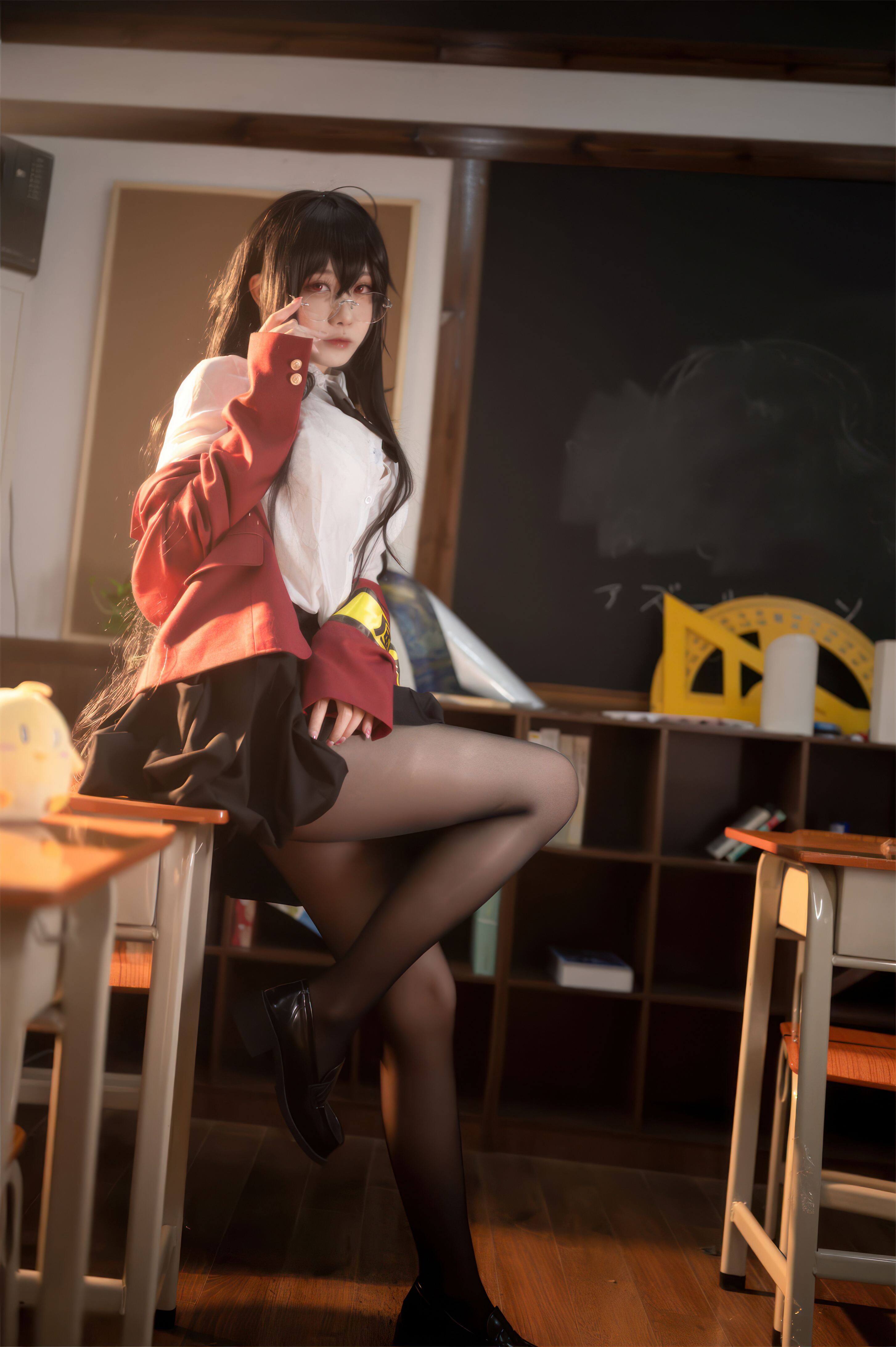 安食Ajiki - 碧蓝航线 大凤JK制服แอนชิกะ -  碧蓝航线  大凤JK制服