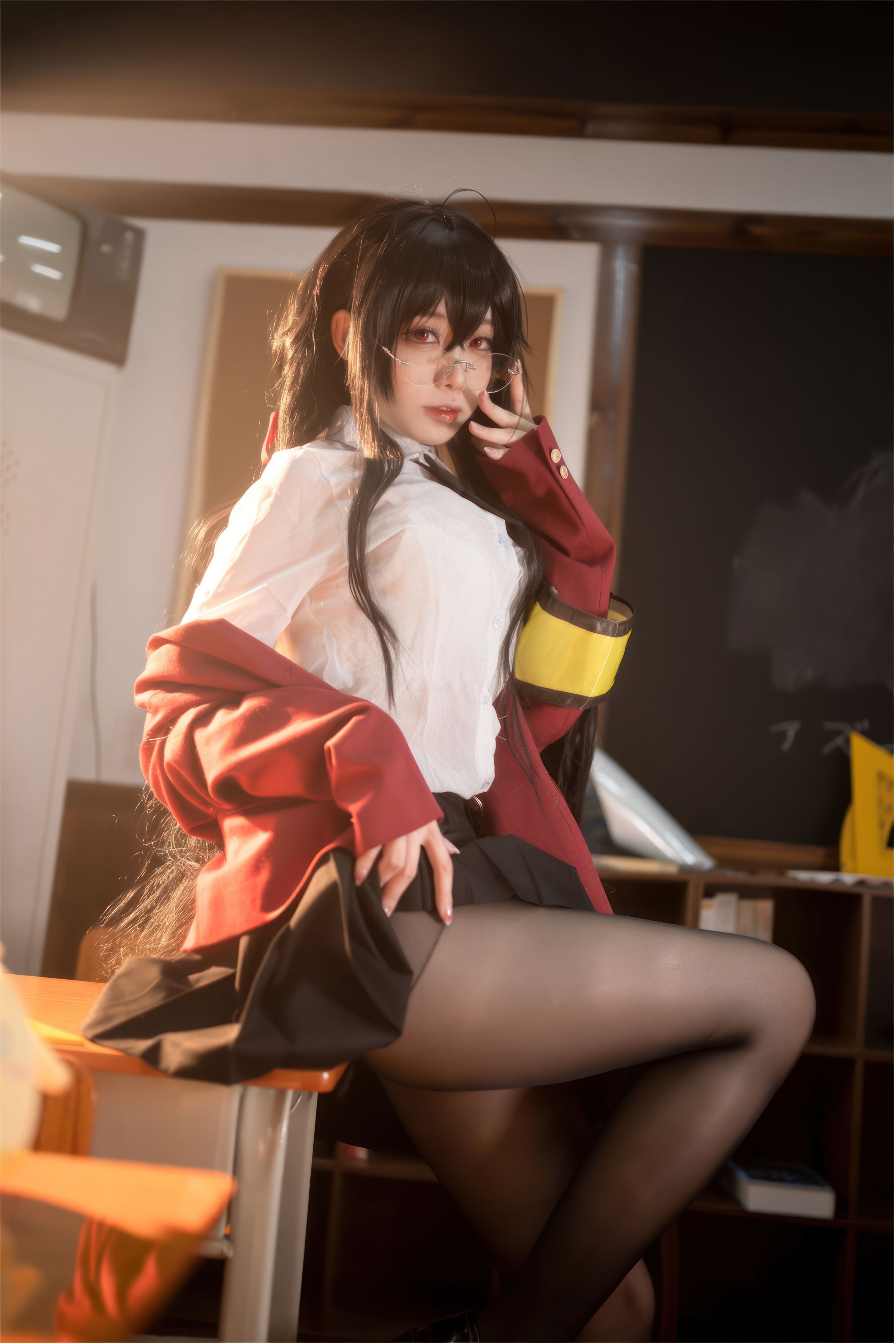 安食Ajiki - 碧蓝航线 大凤JK制服แอนชิกะ -  碧蓝航线  大凤JK制服