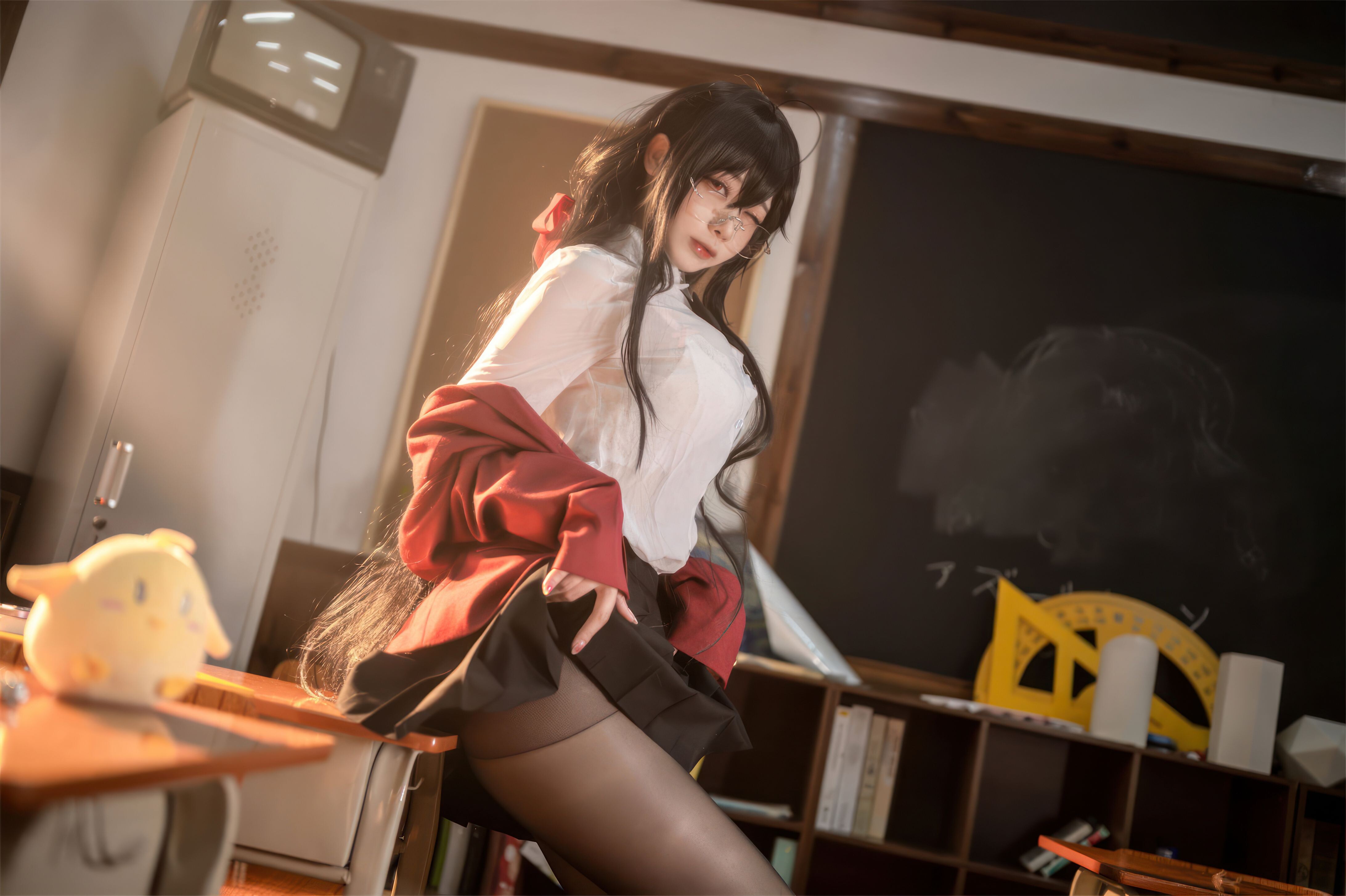 安食Ajiki - 碧蓝航线 大凤JK制服แอนชิกะ -  碧蓝航线  大凤JK制服