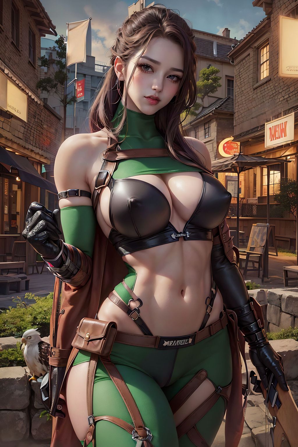 AI 생성 슈퍼 히어로 (2042 장)