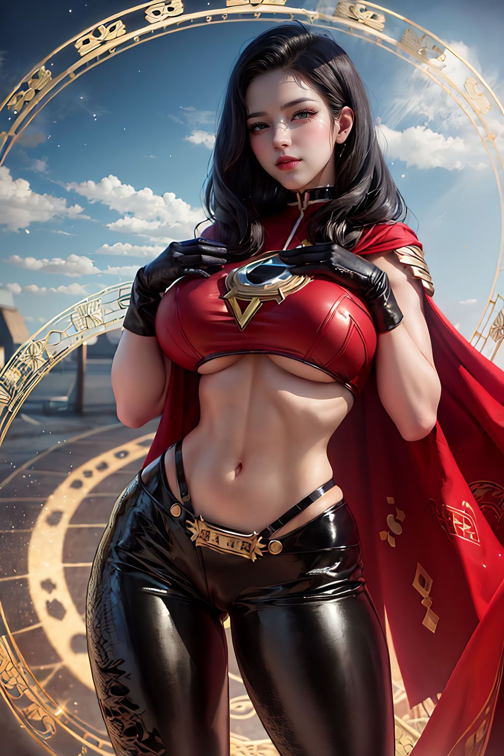 [AI Generated] 超级女英雄 (2042 photos)