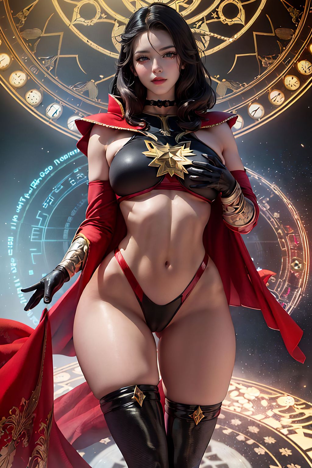 人工智慧生成 超級女英雄 (2042 張照片)
