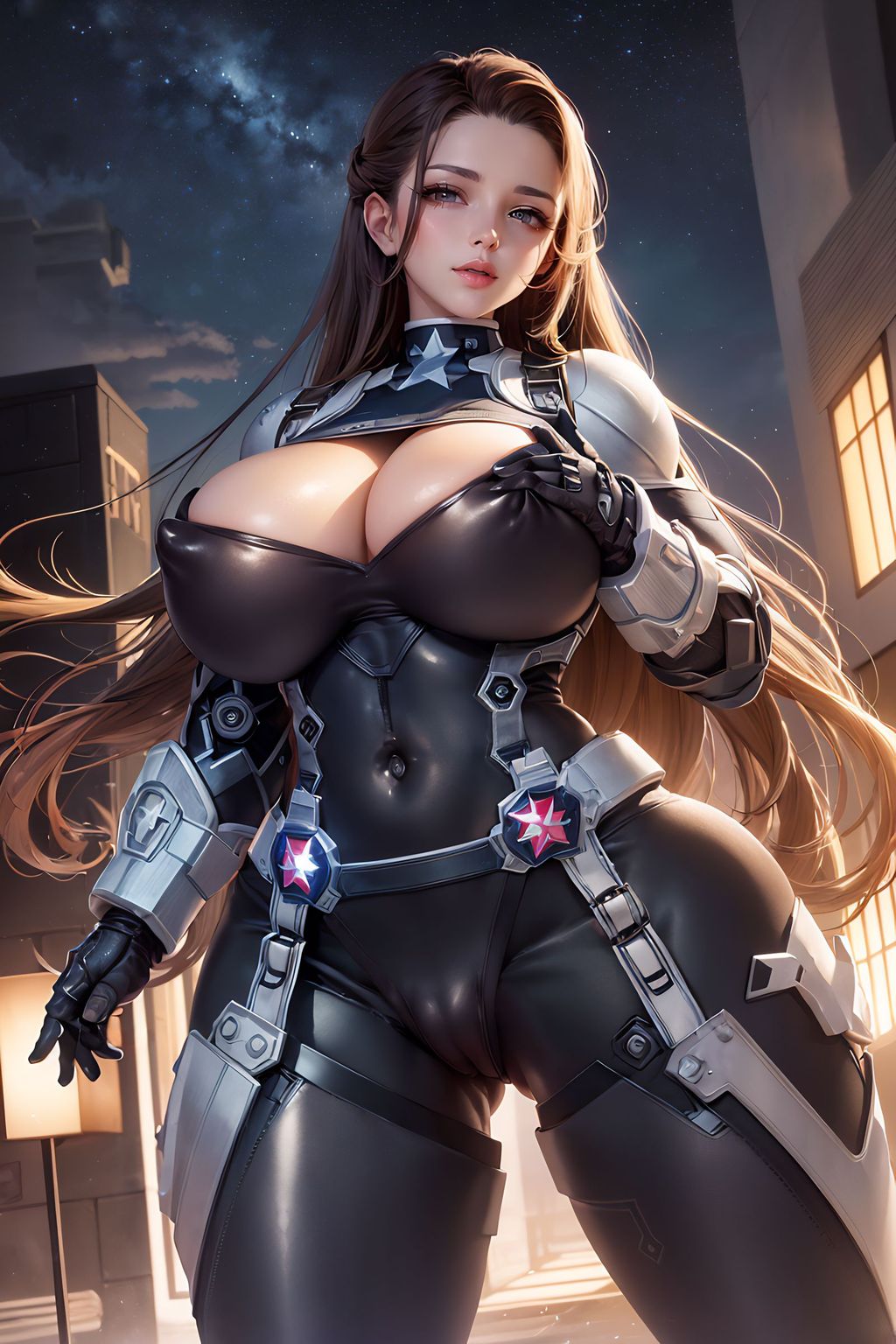 AI-Generated Super Heroine (2042 photos)