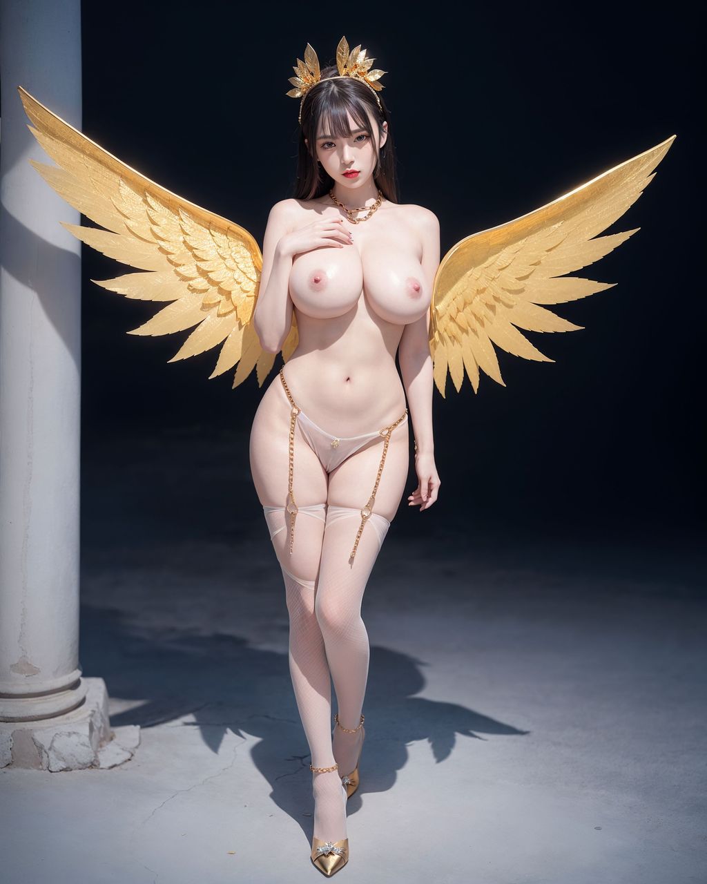 [AI Generated] Sexy Wings Girl (123 photos)