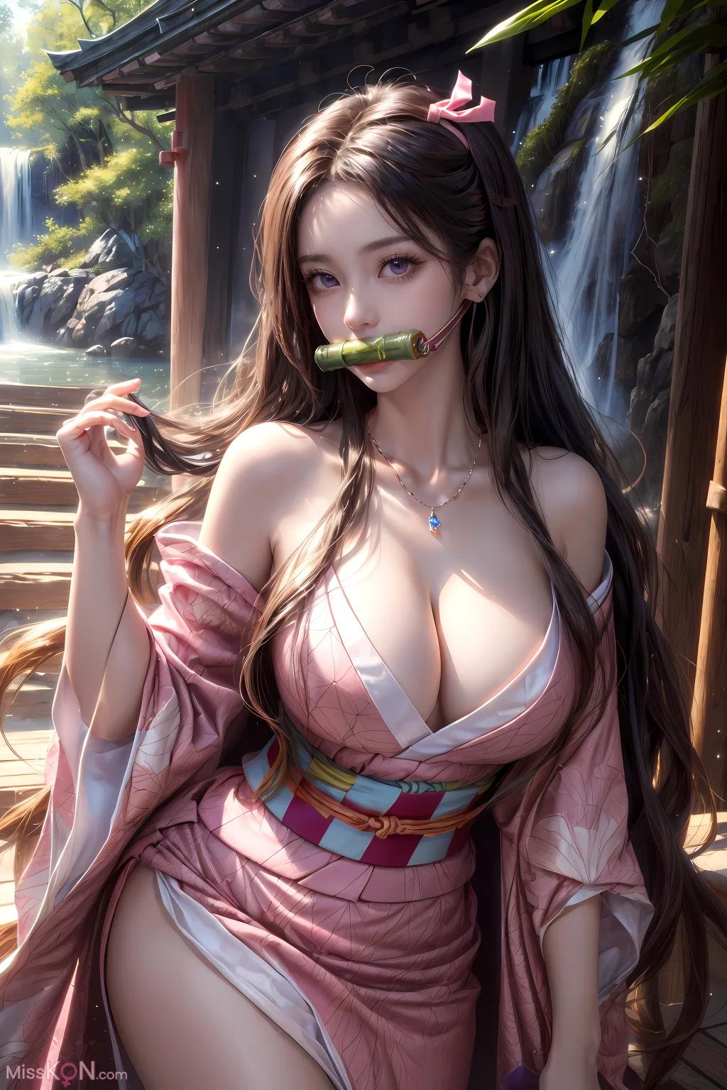 AI สร้าง  คุซาน:  鬼滅の刃-禰豆子 (44 ภาพ)