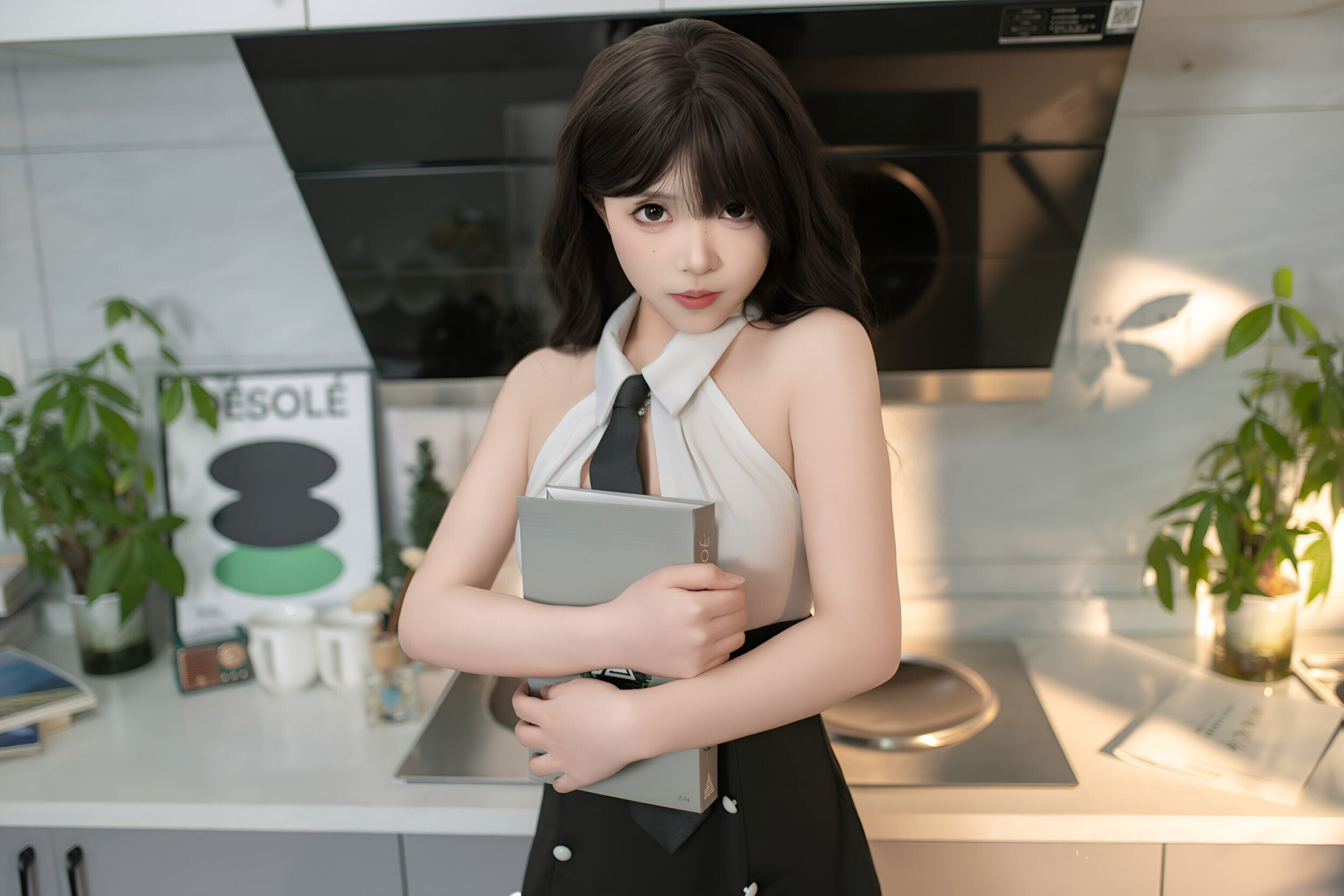 Bangni Bonnie Nhân Viên Nhỏ Gợi Cảm
