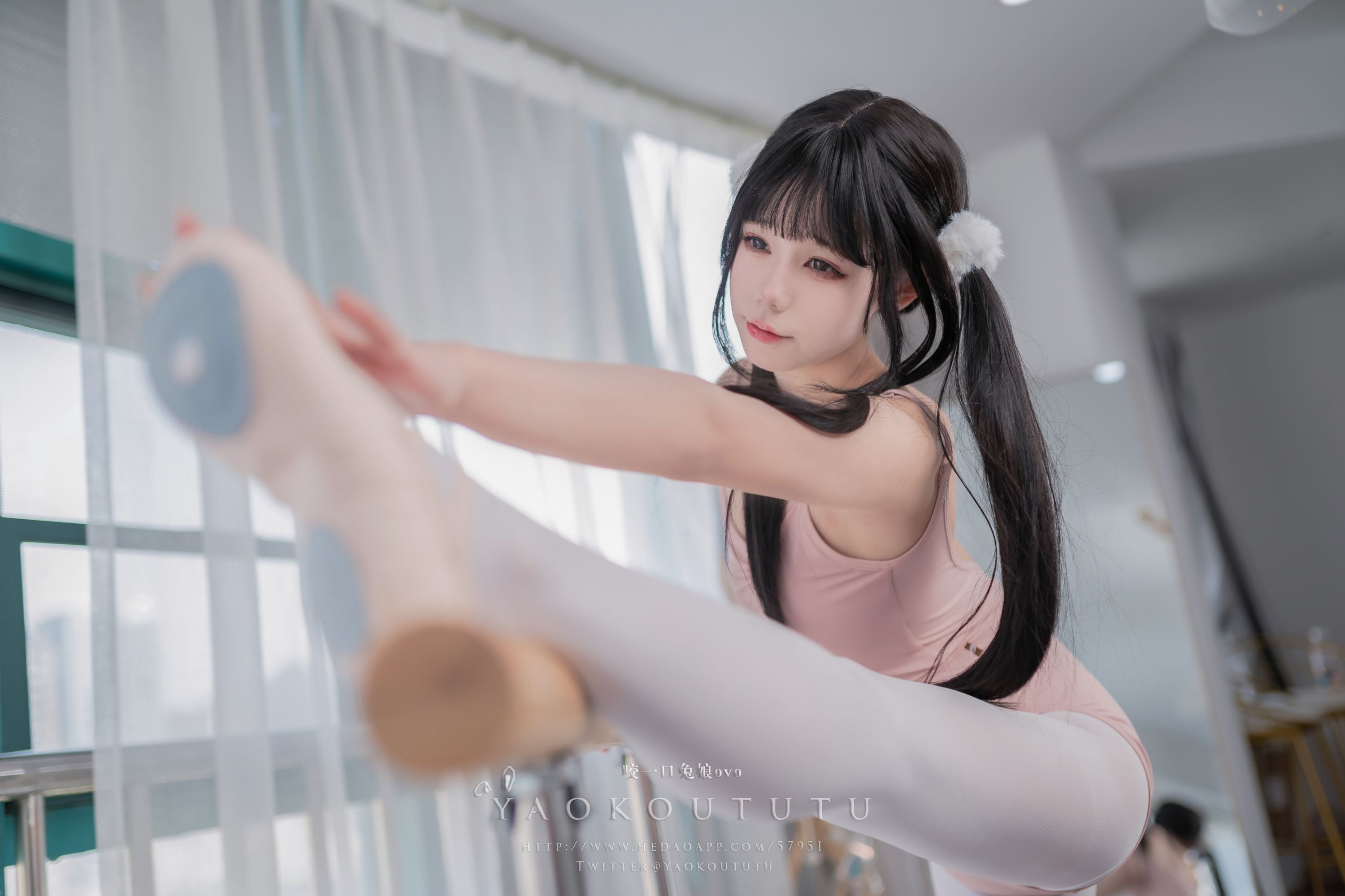 黏黏团子兔 来不及的舞蹈课 86P1V | 私房图集