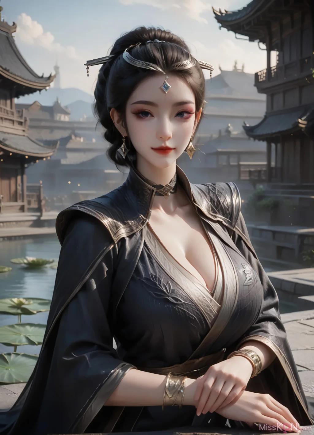 AI 생성 温夫人 (114장의 사진)
