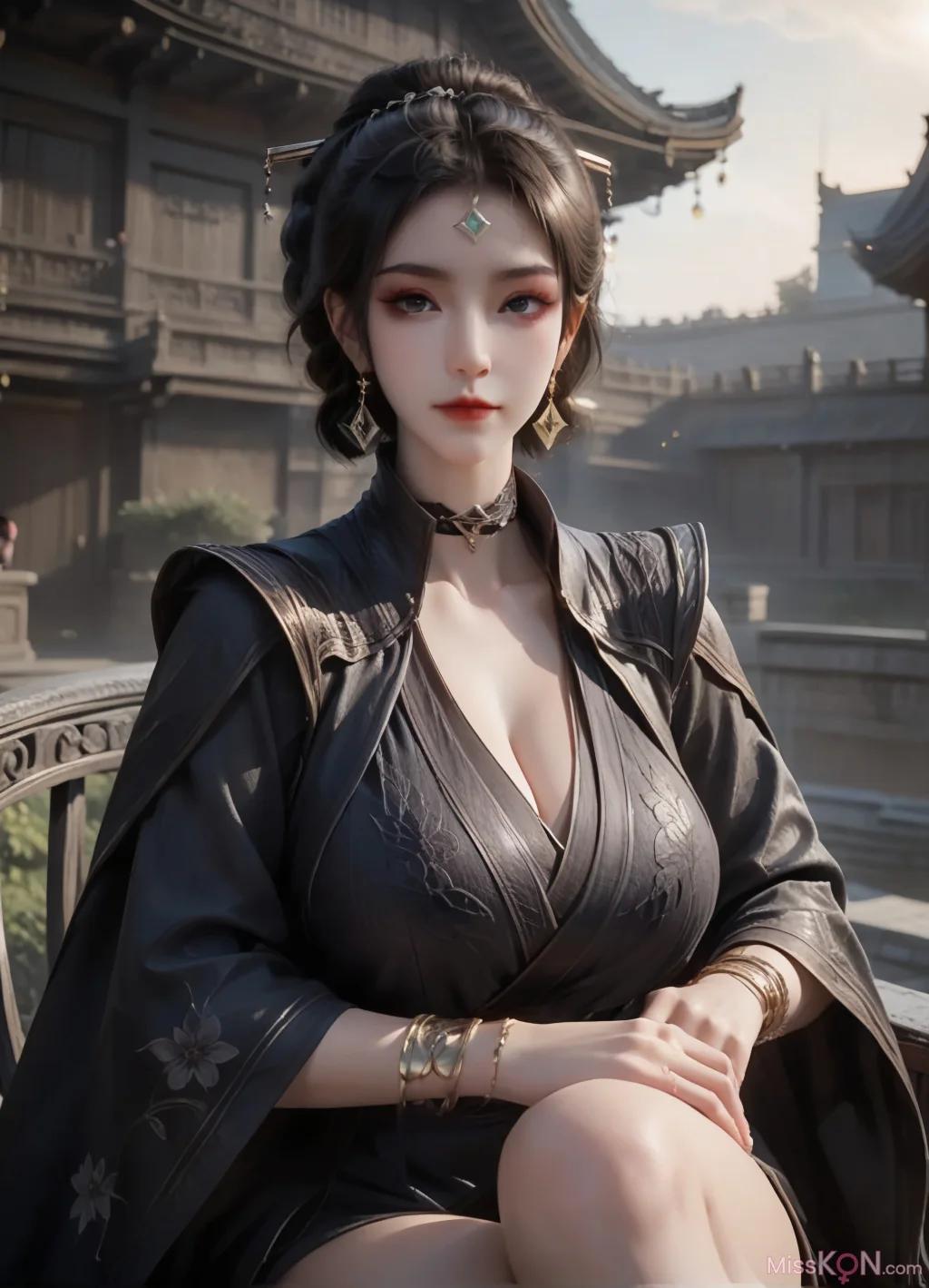 AI 생성 温夫人 (114장의 사진)