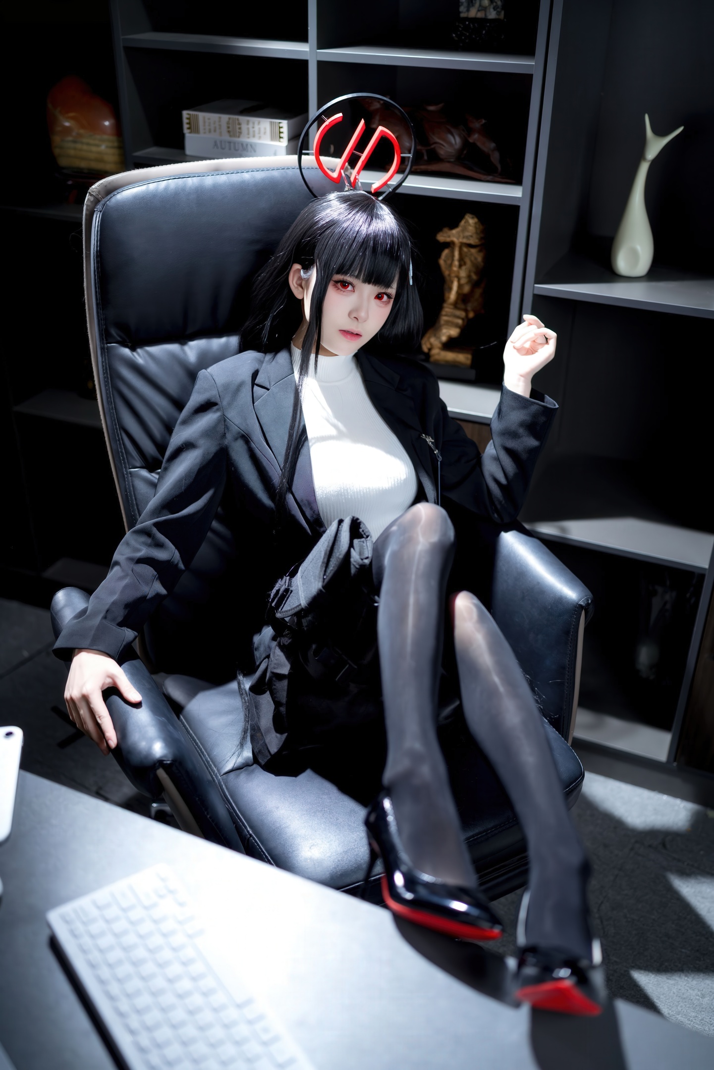 九柒喵 - 蔚蓝档案 调月莉音
```
九柒喵 -  蔚蓝档案 調月莉音
```
九柒喵 - 蔚藍檔案 調月莉音
```
Chín Bảy Mèo - Hồ Sơ Màu Xanh Dương Điều Nguyệt Ly Âm

