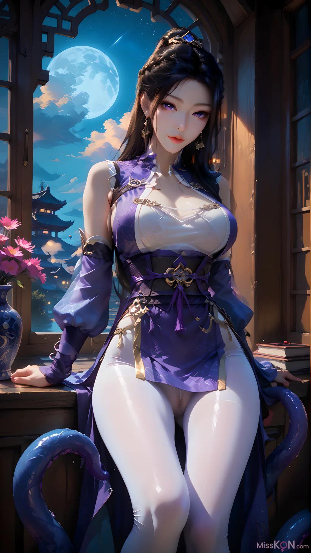 [AI Generated] 紫灵 (54 photos)
