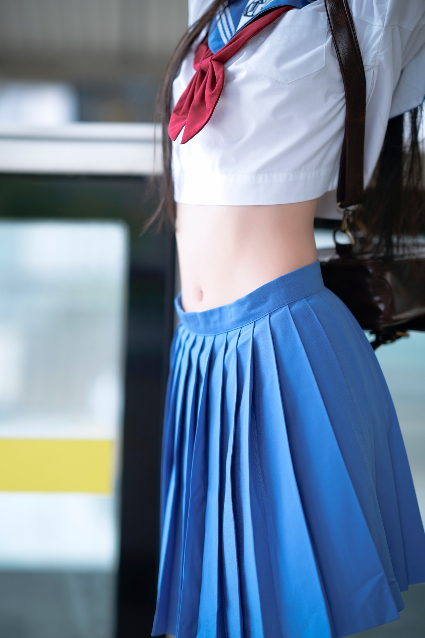 Đào Hoa Mèo - Đồng phục JK tàu điện ngầm 33P