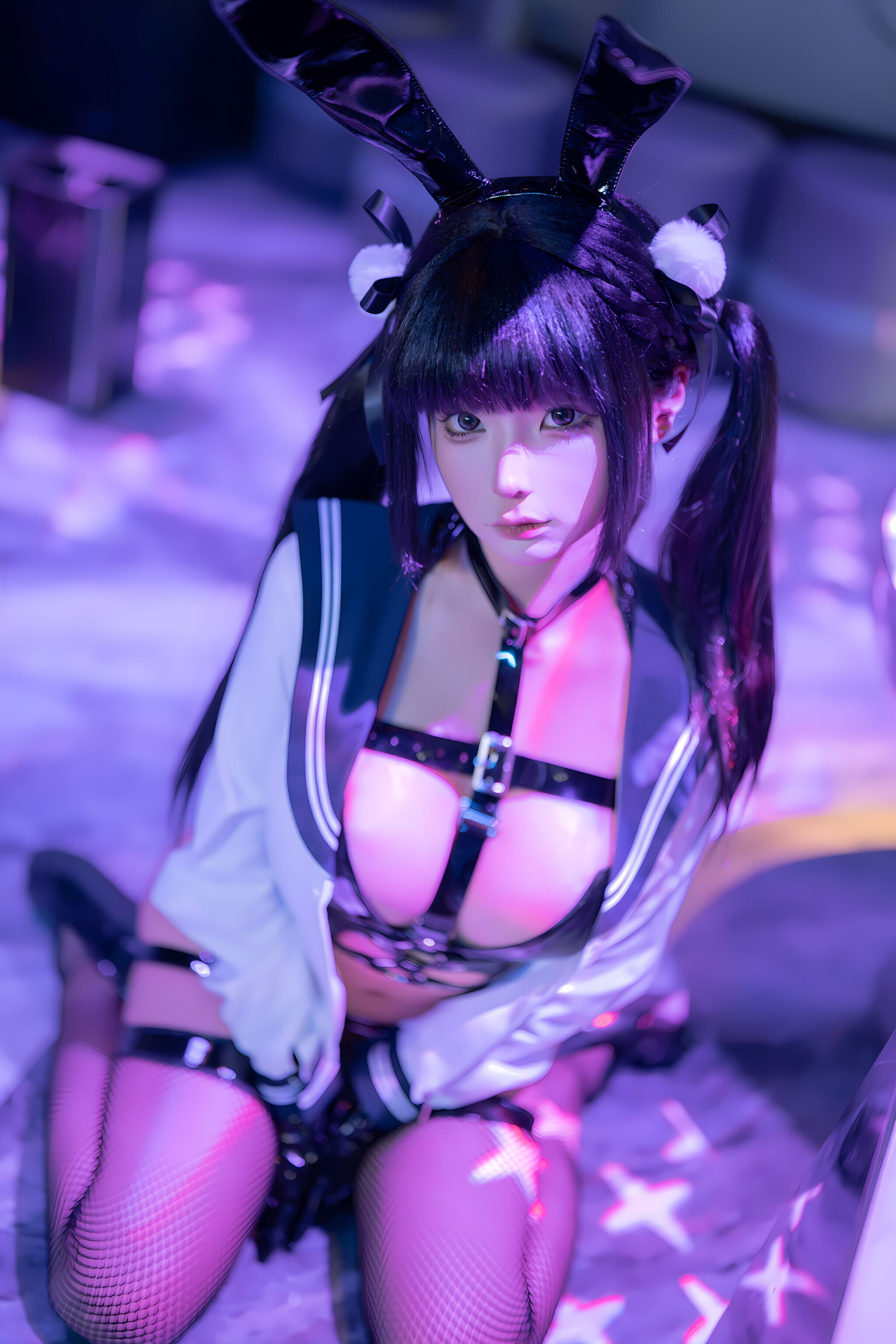 ชุดภาพยูนิฟอร์ม Chun Momo School Junior Part-Time Job 136P1V