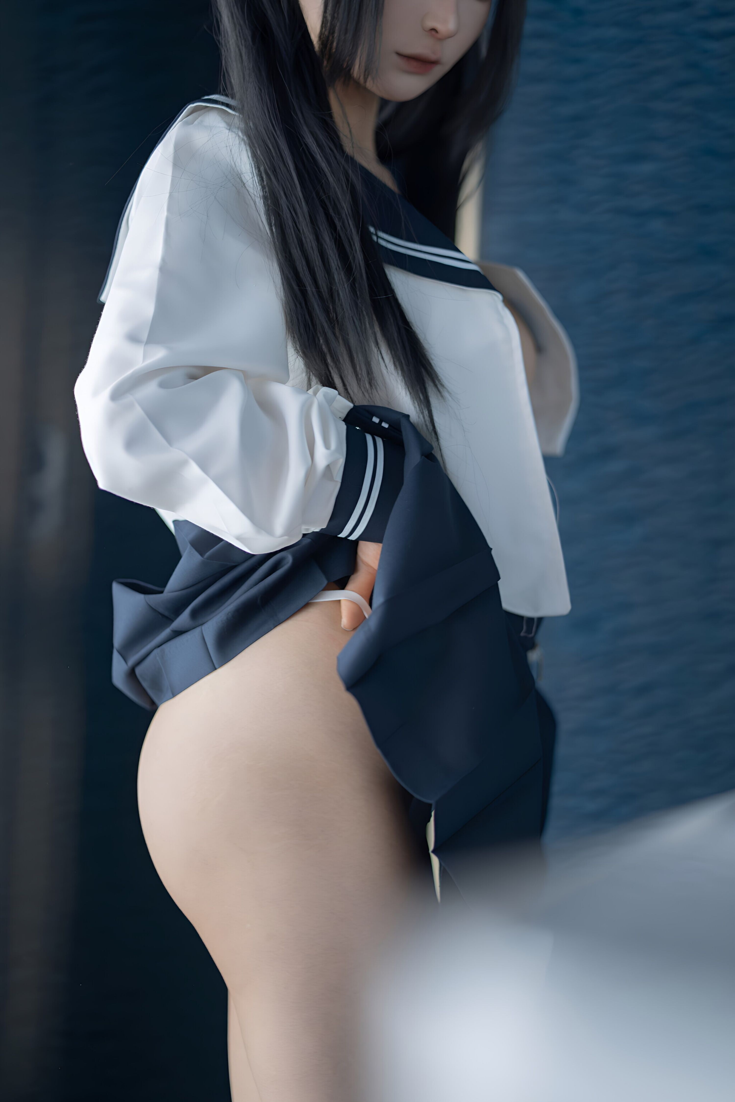Bo anh dong phuc Chun Momo School Junior Part-Time Job 136P1V