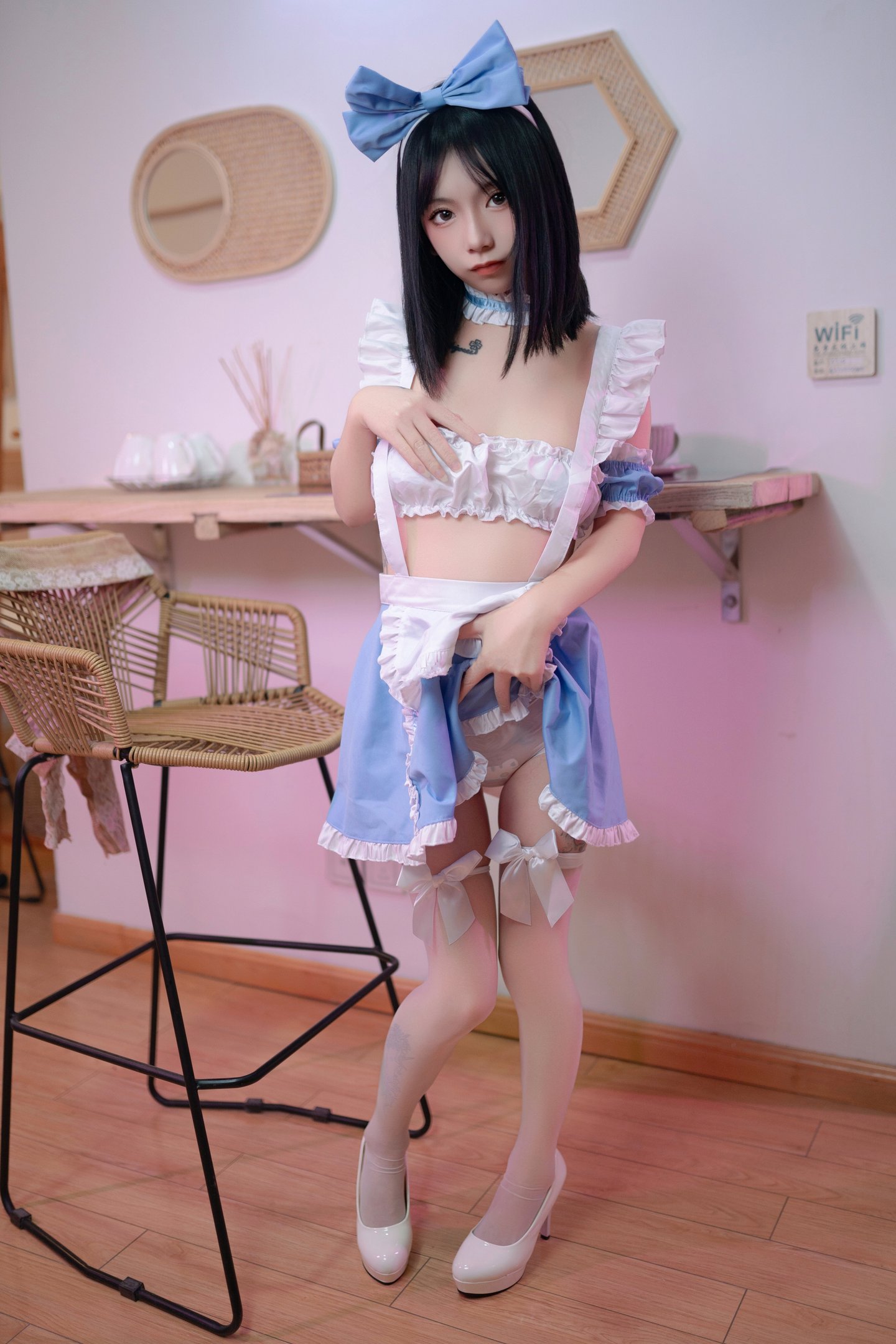 Bangni Bonnie คอสเพลย์สาวใช้คู่