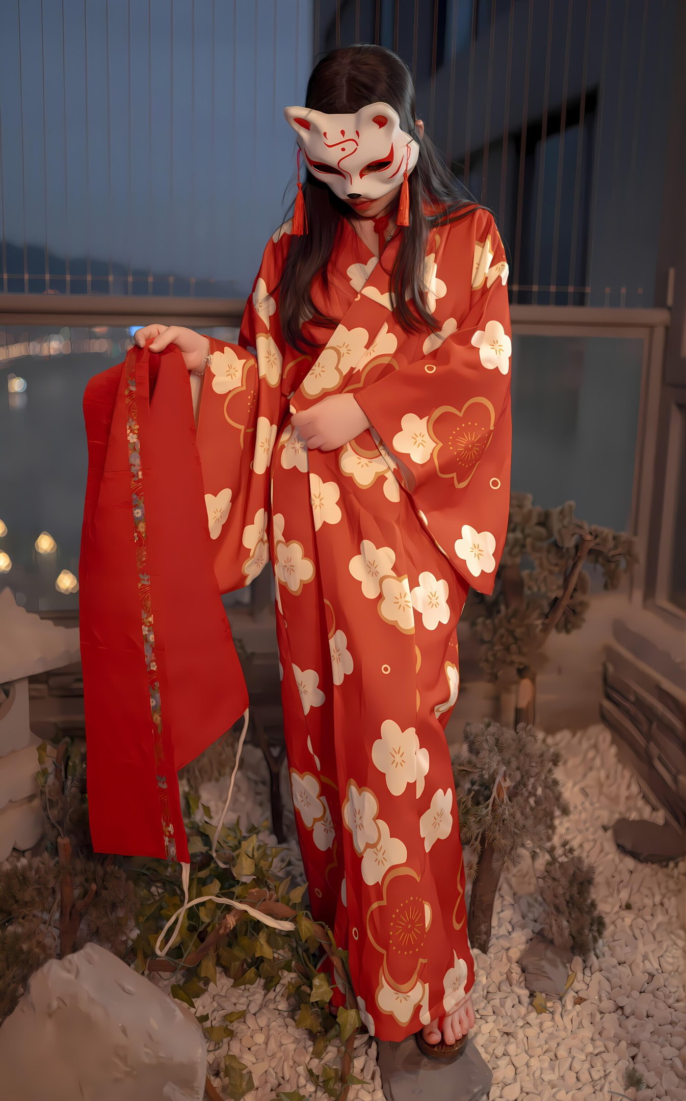 Bangni Bonnie Kimono Ràng Buộc Chân Đẹp 93P