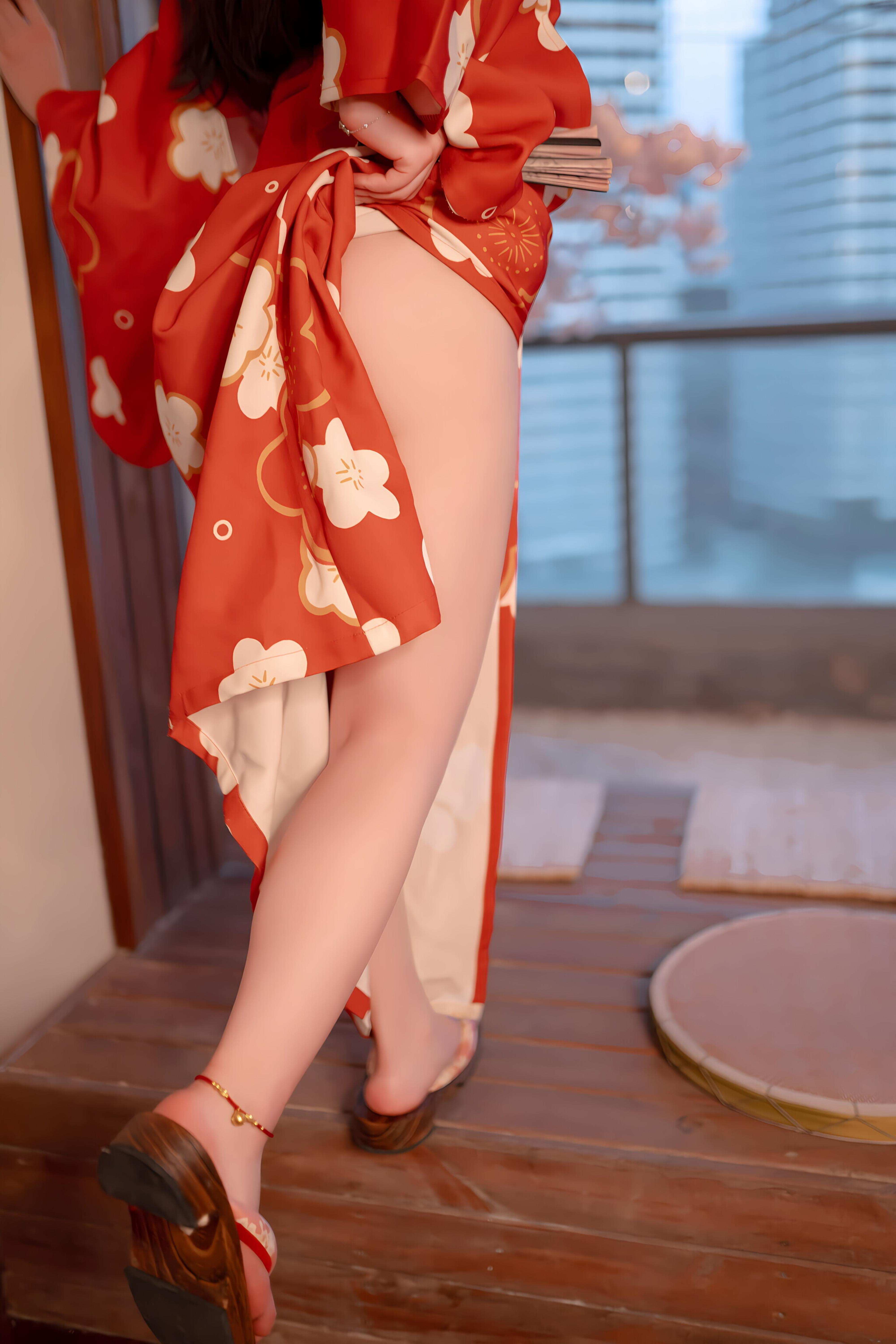 Bangni Bonnie Kimono Ràng Buộc Chân Đẹp 93P