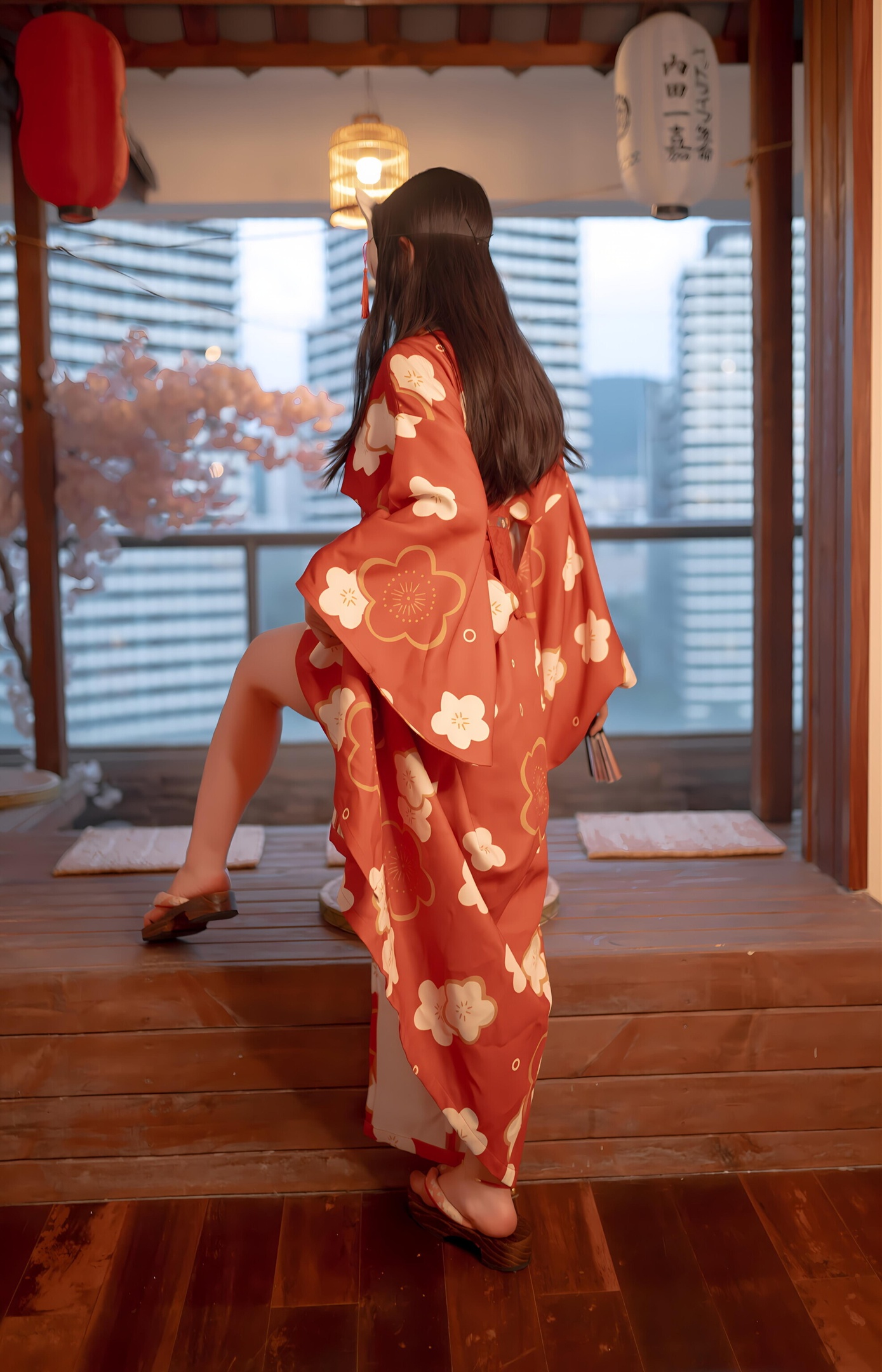 Bangni Bonnie Kimono Ràng Buộc Chân Đẹp 93P