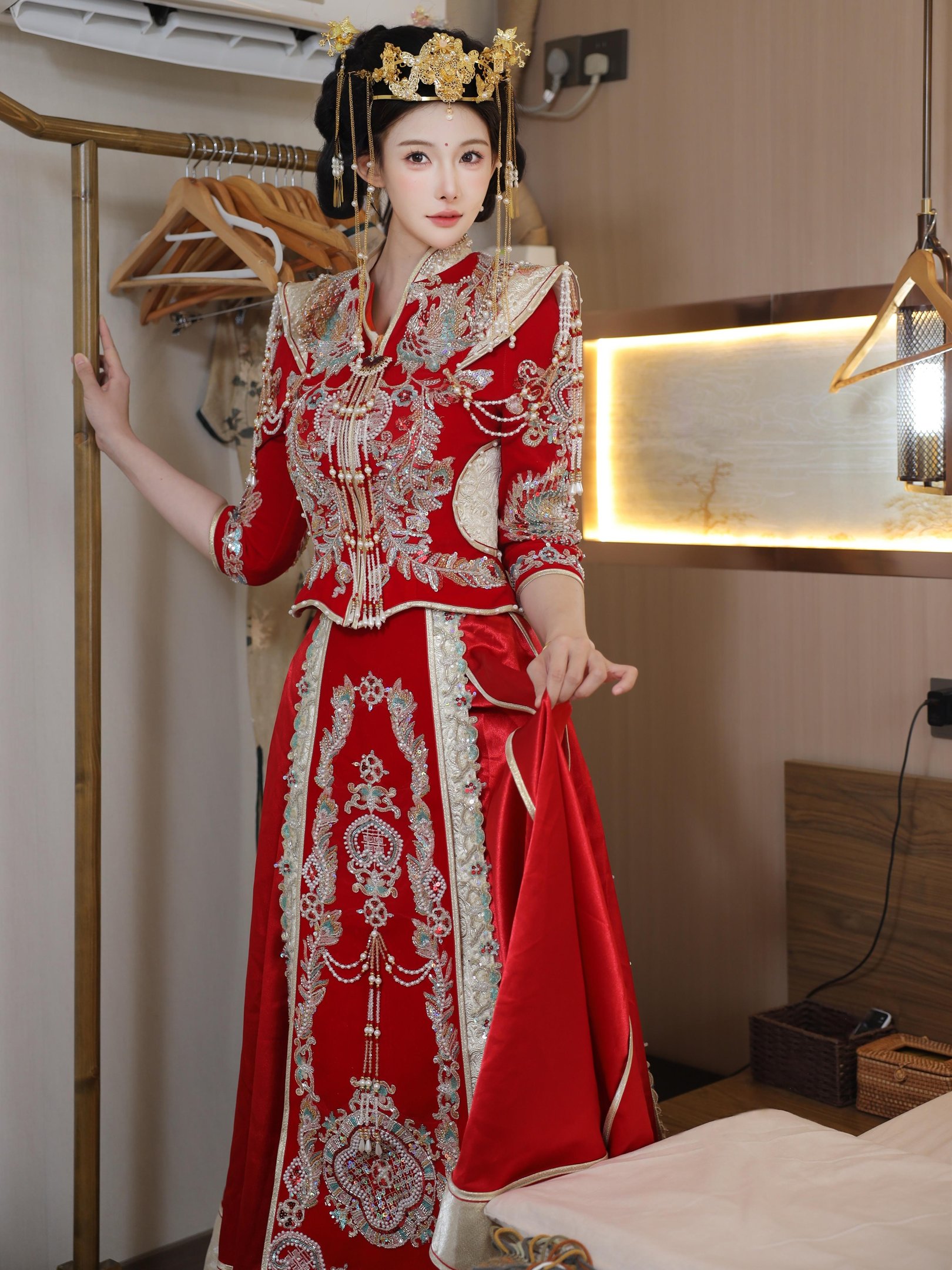 梨霜儿秀禾服写真 113P | 大尺度私房图集