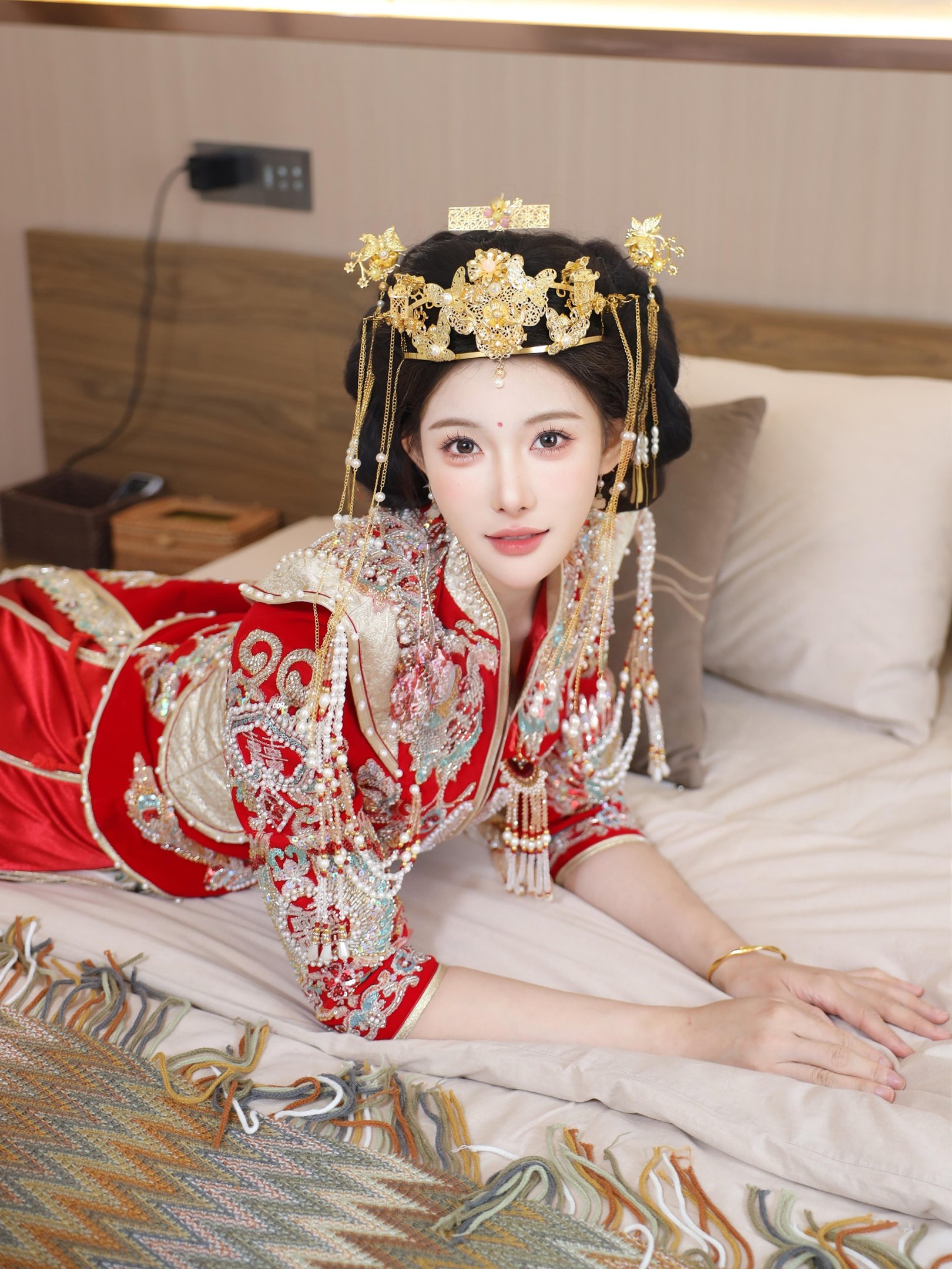 梨霜儿秀禾服写真 113P | 大尺度私房图集