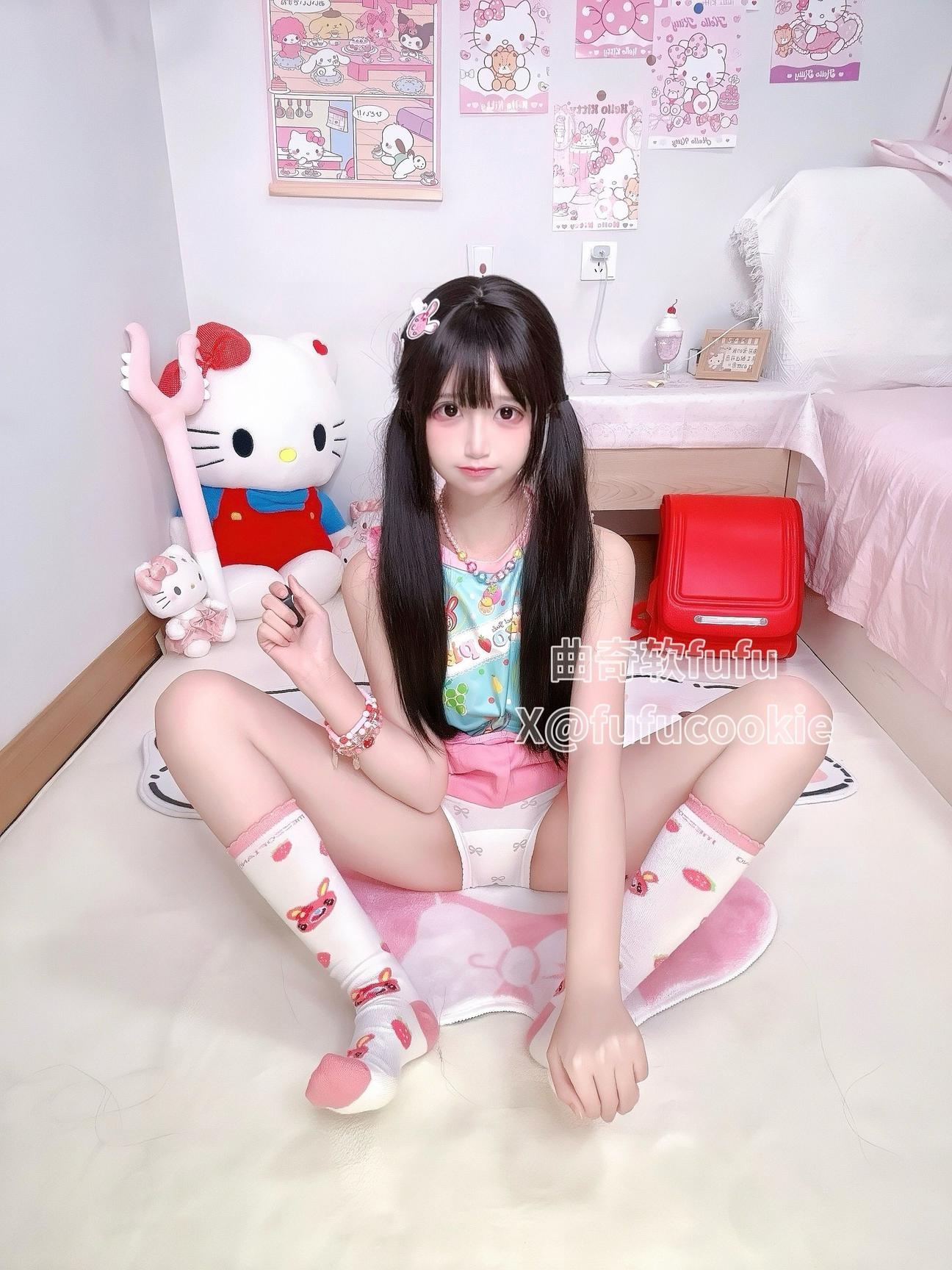 曲奇软fufu - 乖乖女儿服 52P