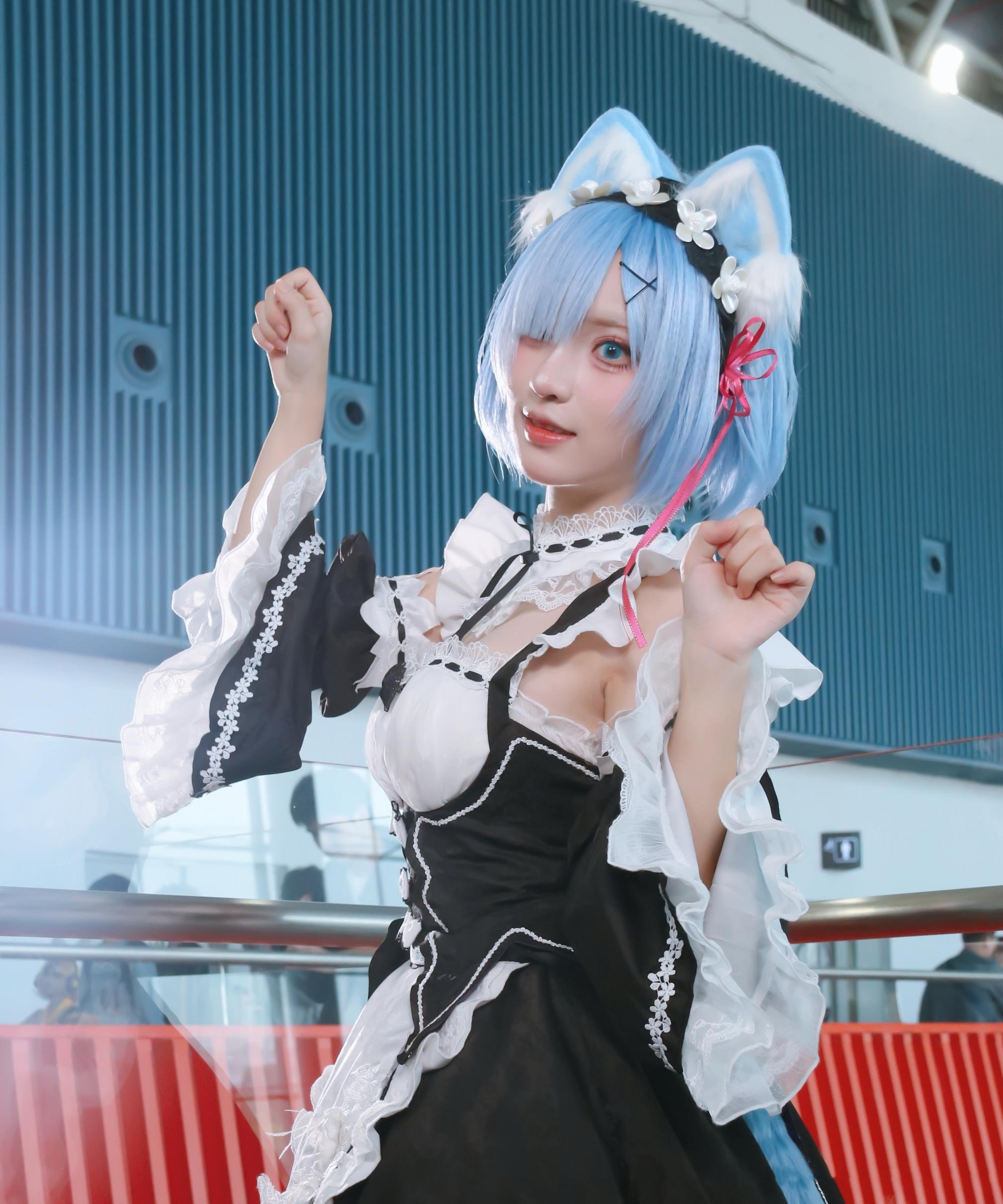 花柒Hana - 动漫嘉年华 猫猫蕾姆 107P