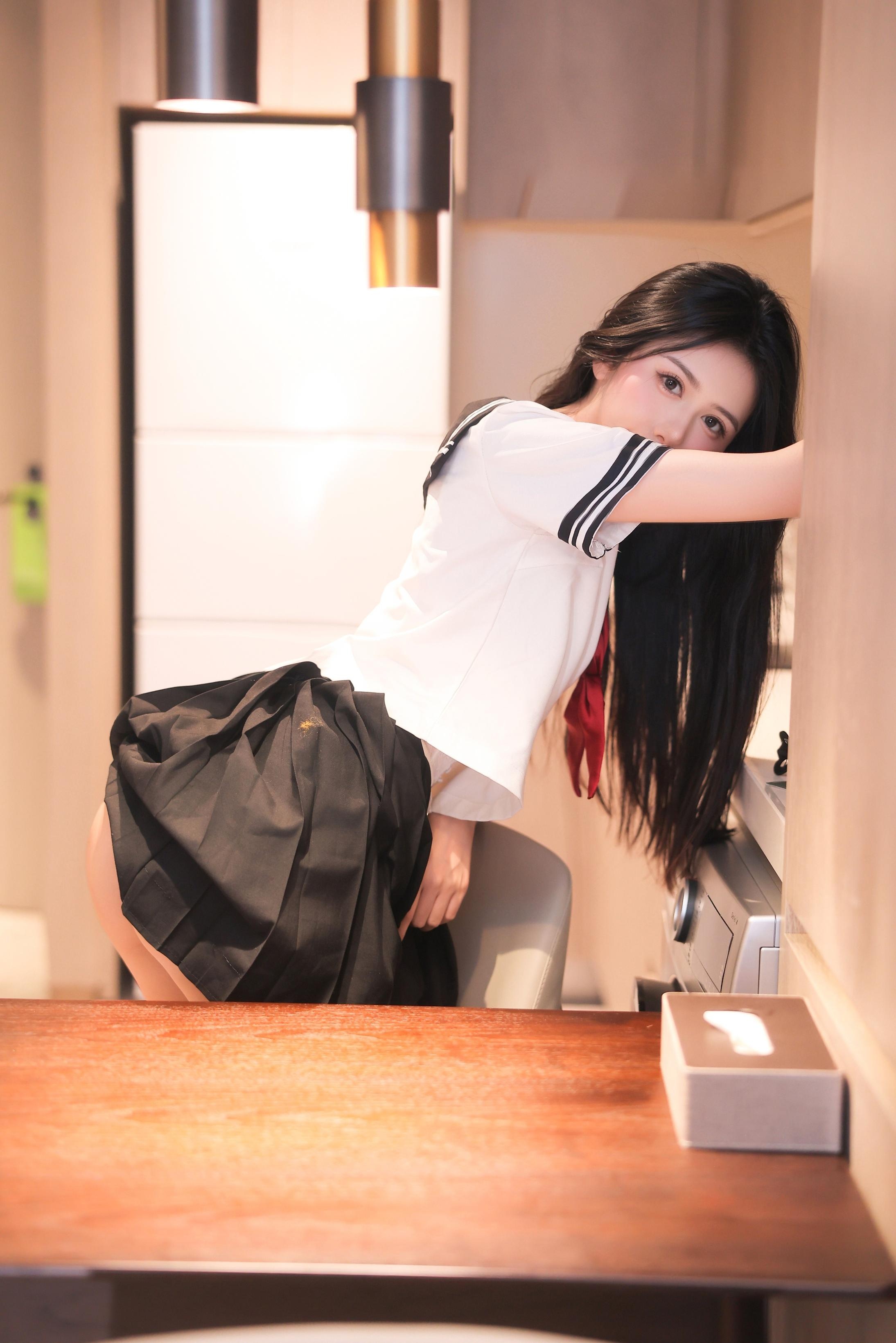 shelly诗莉吖 - Trang Phục Học Sinh JK 81P